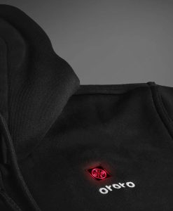 Alternative view of ORORO Heated (Open-box) Unisex Heated Fleece Hoodie (Battery Set Not Included)
