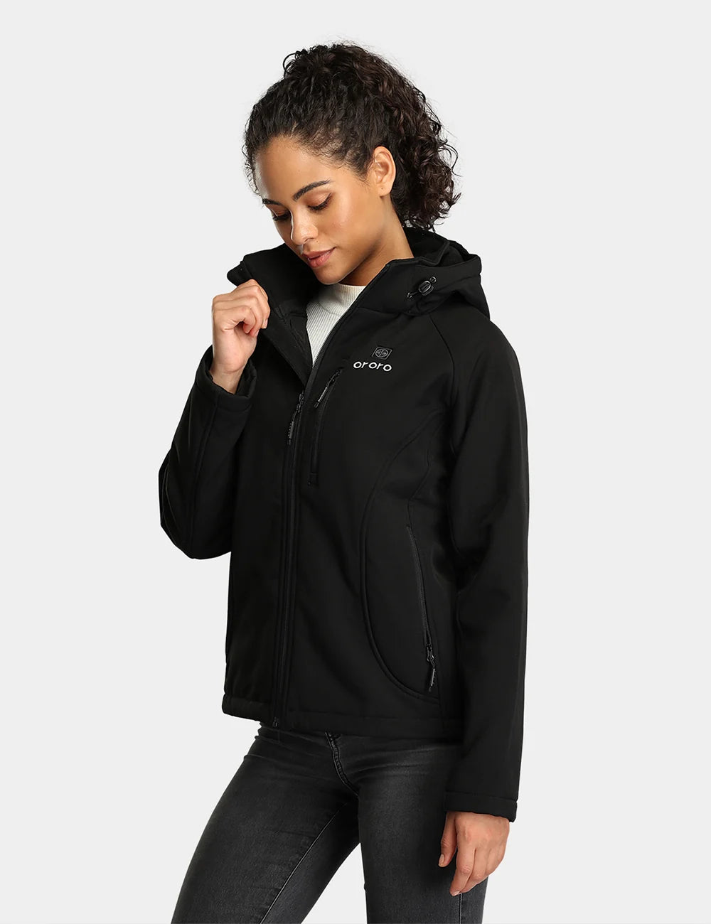 ORORO Heated Women's Classic Heated Jacket (ORORO Heated Final Sale) - Image 25