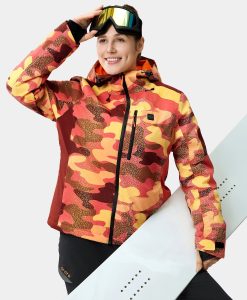 Alternative view of ORORO Heated (Open-box) St. Moritz Women's Heated Snow Jacket(Battery Set Not Included)