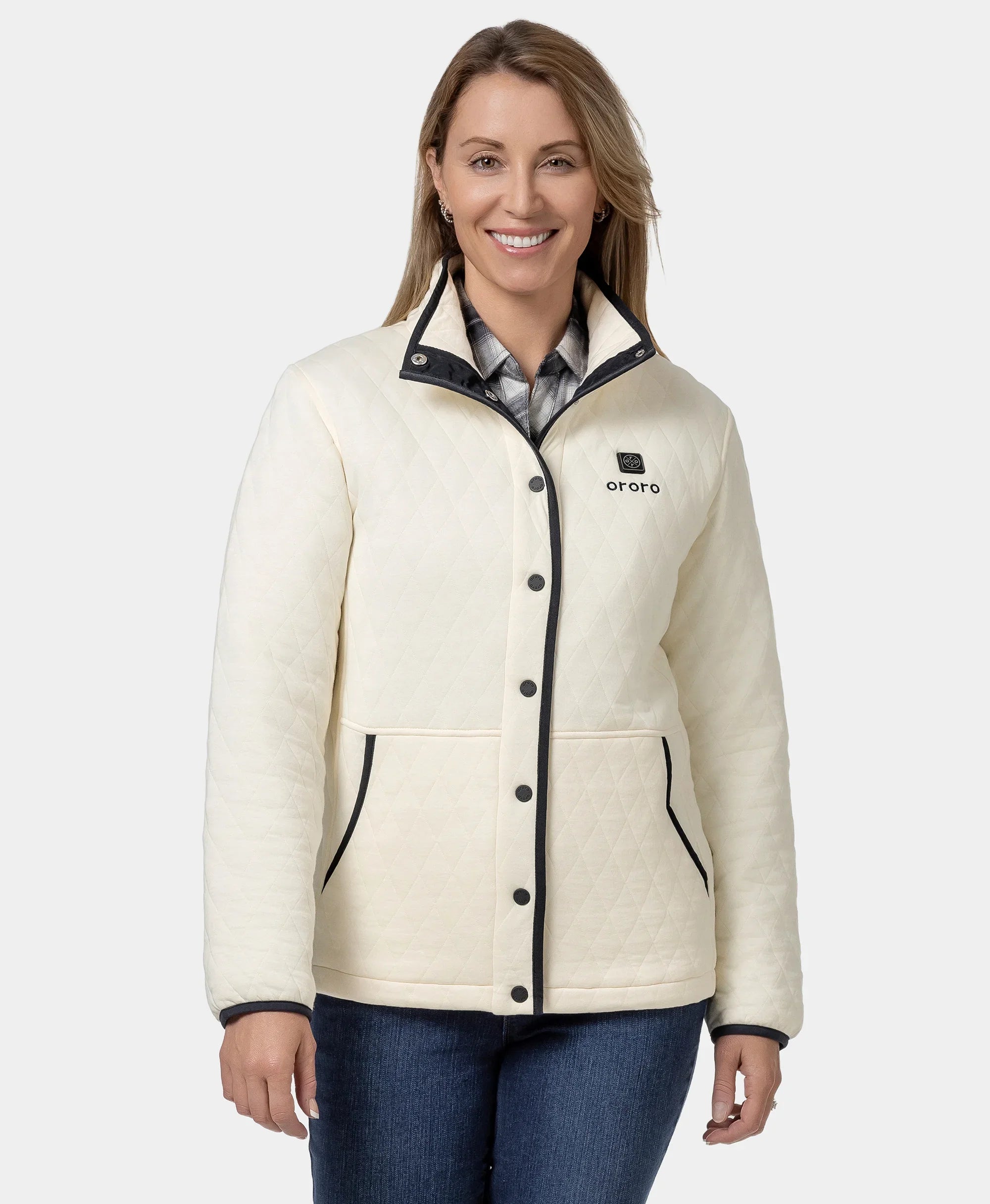 ORORO Heated Chalet Women's Heated Quilted Jacket (ORORO Heated Final Sale)