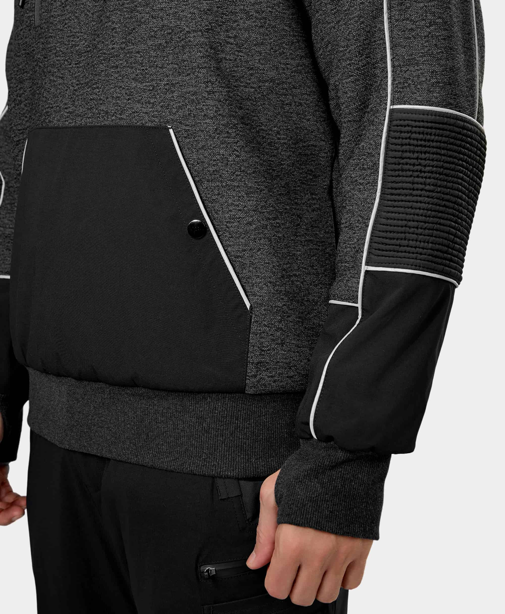 ORORO Heated (Open-box) Wayne Men's 5-Zone Heated Pullover Hoodie(Battery Set Not Included) - Image 5