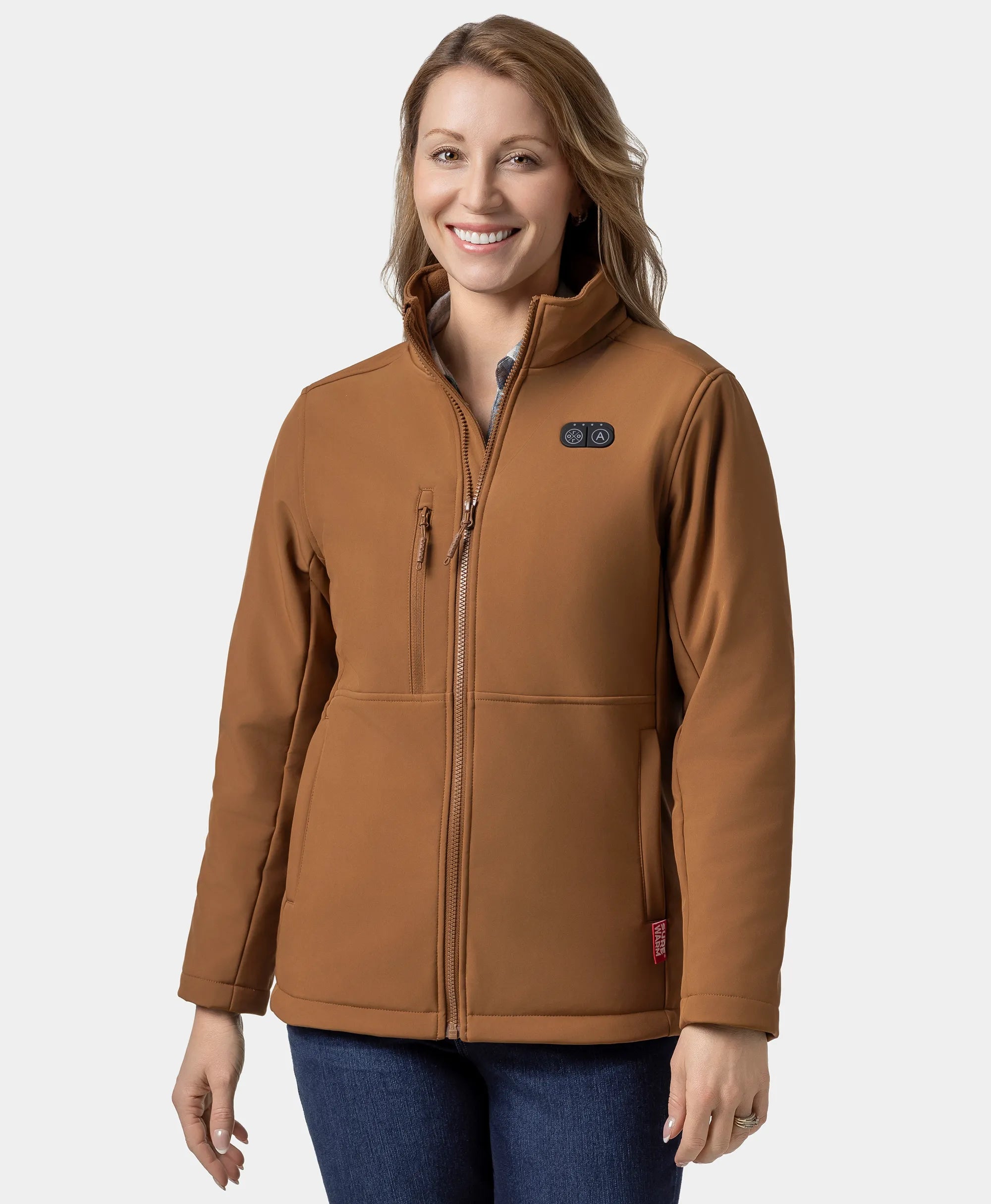 ORORO Heated Maverick ORORO Heated SureWarm® Women's 6-Zone Dual-Control Heated Softshell Jacket - Image 18