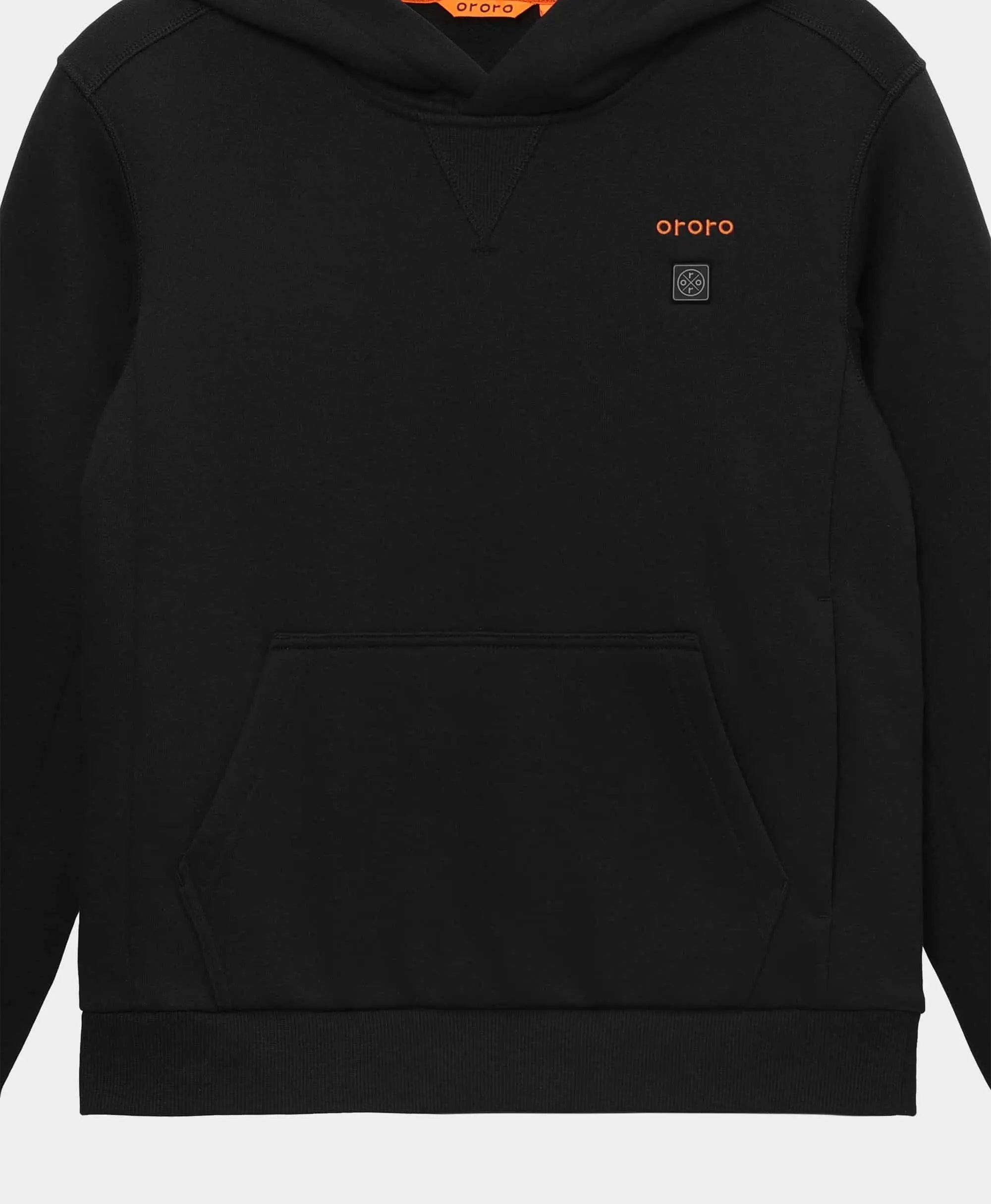 ORORO Heated (Open-box) Kids' 4-Zone Heated Pullover Hoodie (Battery Set Not Included) - Image 12