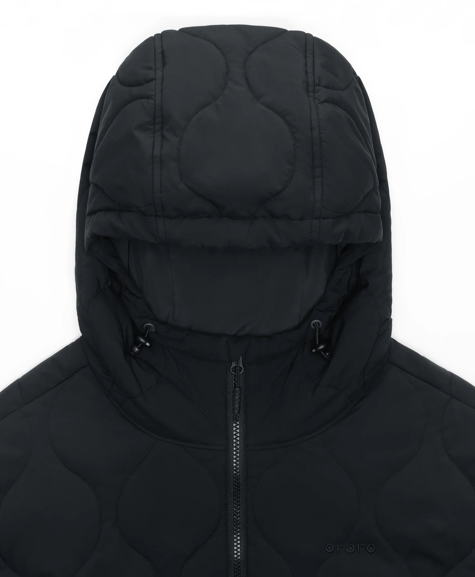 ORORO Heated Stargazer Women's Heated Quilted Hoodie Jacket (ORORO Heated Final Sale) - Image 13