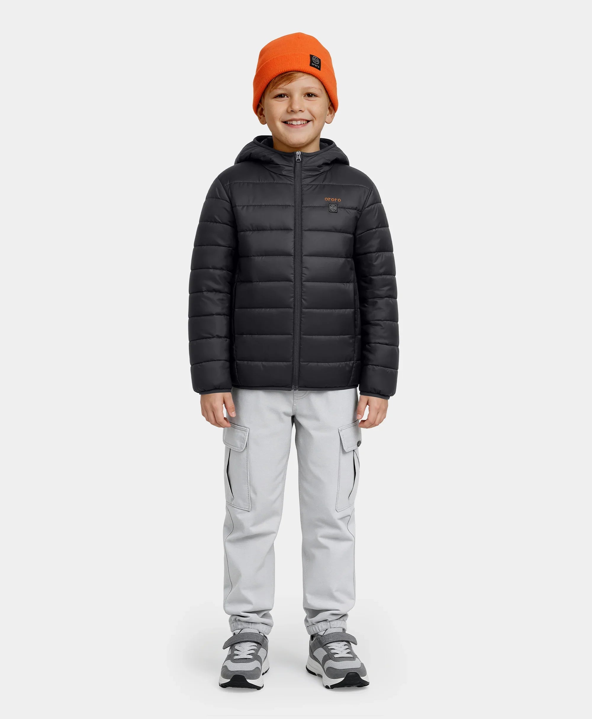 ORORO Heated Kids' 4-Zone Heated Lightweight Puffer Jacket - Image 16
