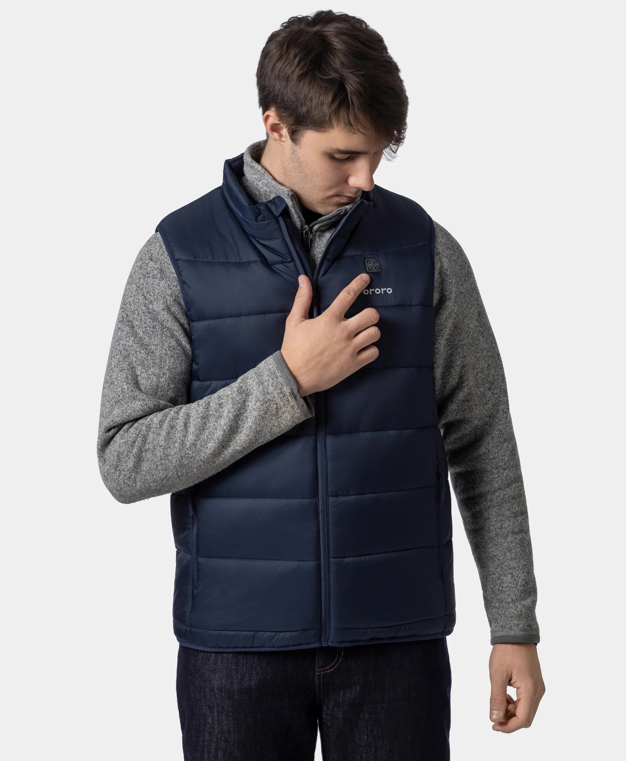 ORORO Heated Men's 5-Zone Classic Evo Heated Vest (Apparel Only) - Image 7
