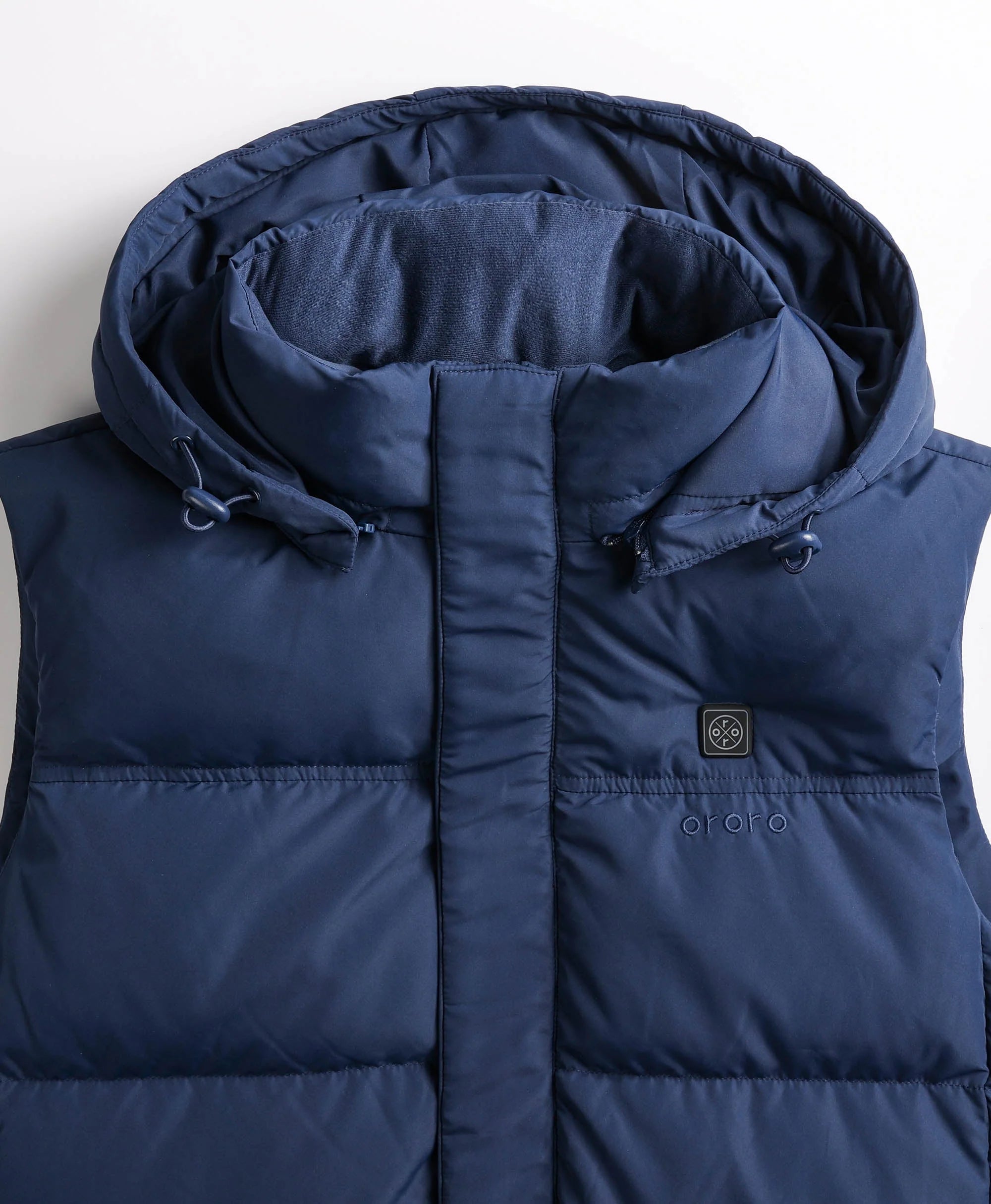 ORORO Heated (Open-box) Men's Heated Down Vest (Battery Set Not Included) - Image 21