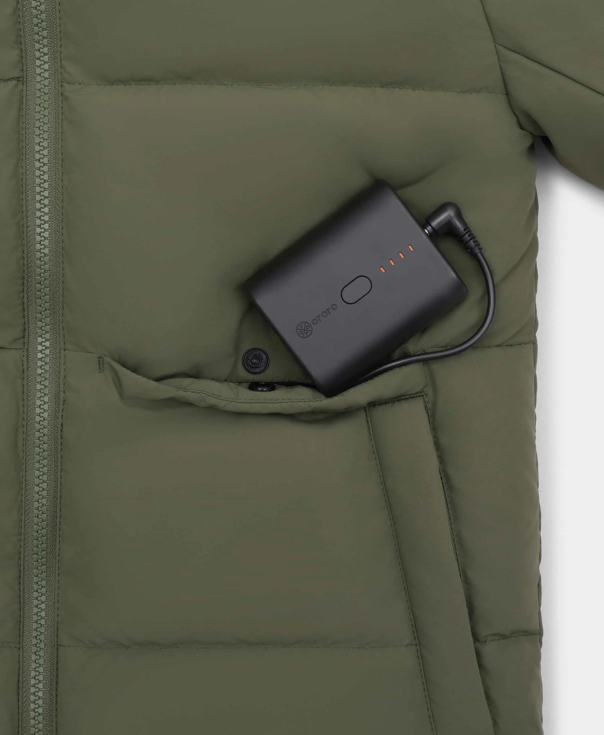 ORORO Heated Kids' 4-Zone Heated Down Jacket - Image 10