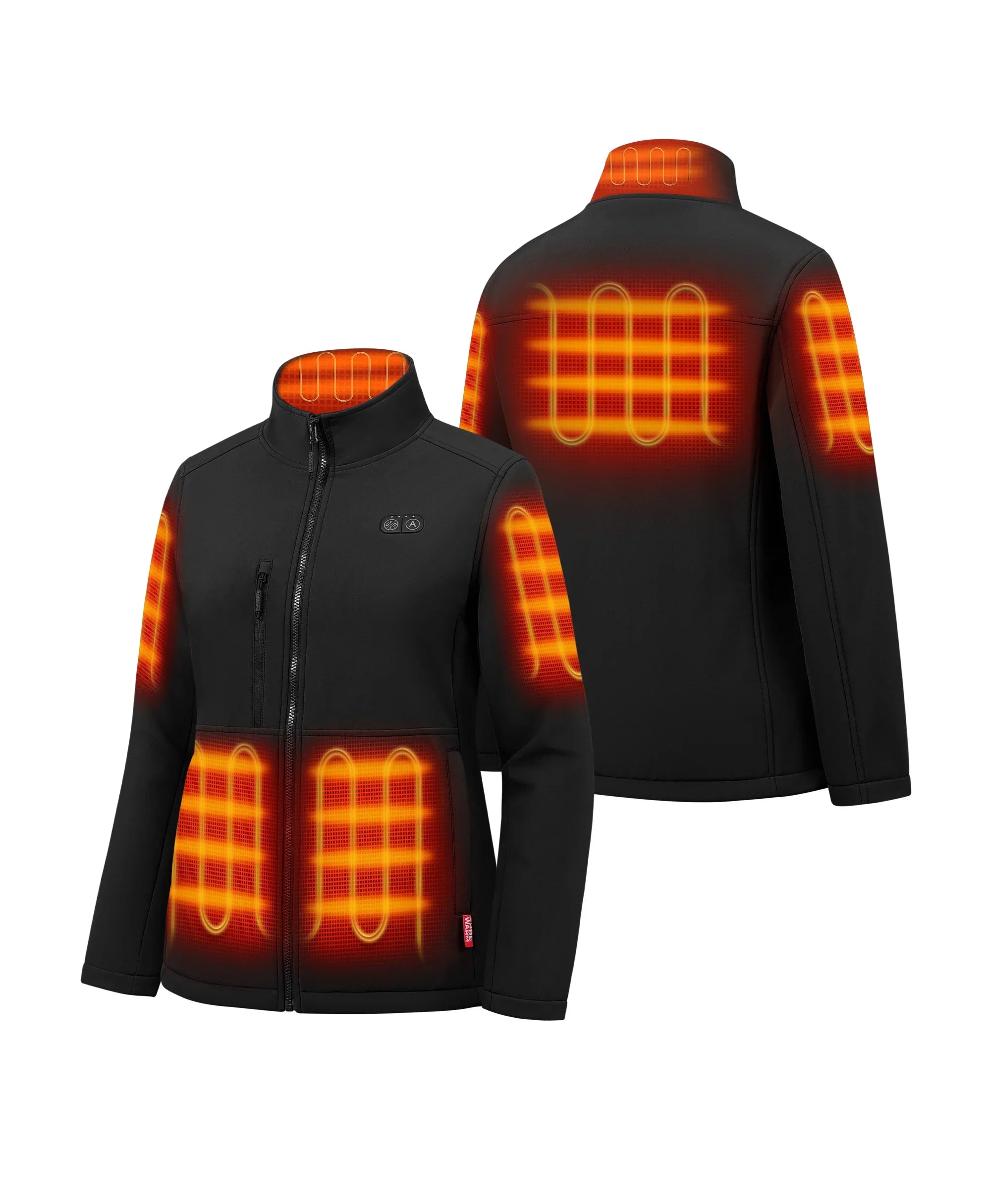 ORORO Heated Maverick ORORO Heated SureWarm® Women's 6-Zone Dual-Control Heated Softshell Jacket - Image 17