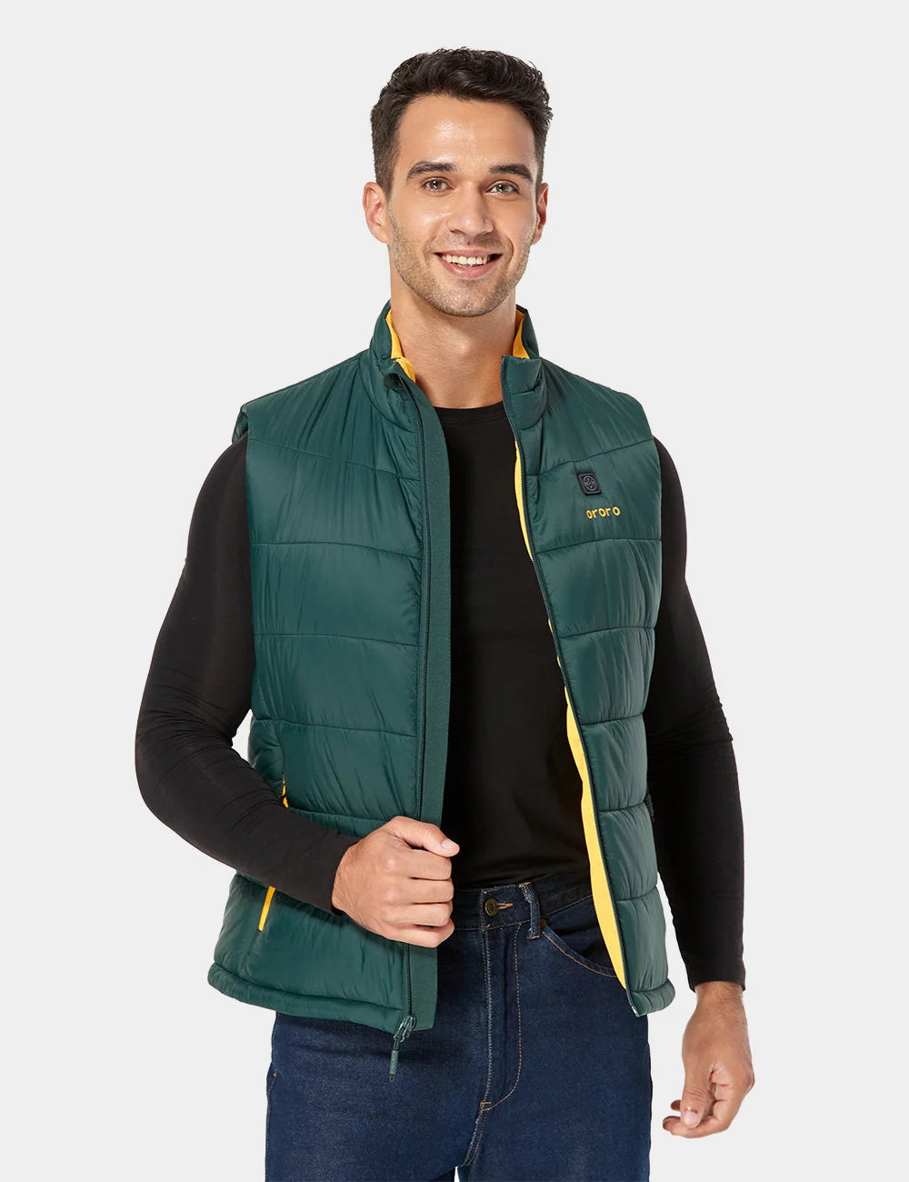 ORORO Heated Men's Classic Heated Vest (Apparel Only) - Image 76