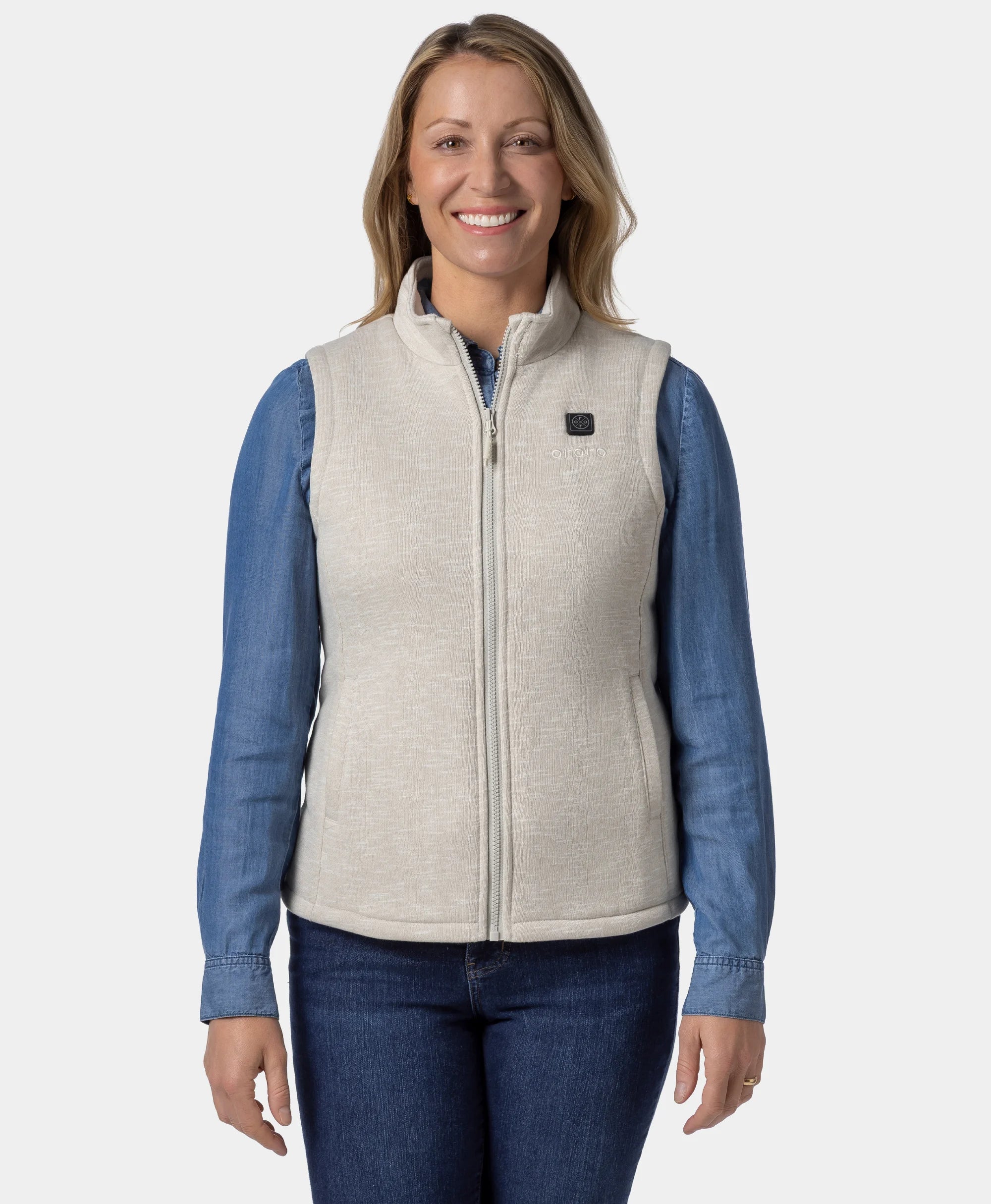 ORORO Heated Women's Heated Fleece Vest - Image 51