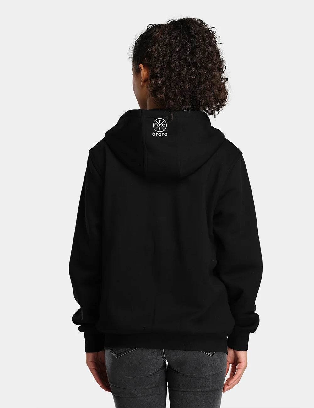 ORORO Heated Unisex Heated Fleece Hoodie (ORORO Heated Final Sale) - Image 13
