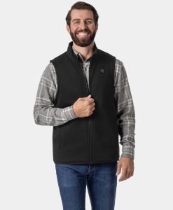 ORORO Heated Men's Heated Fleece Vest