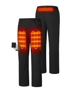 Alternative view of ORORO Heated Hudson Men's 3-Zone Heated Casual Pants (Apparel Only)