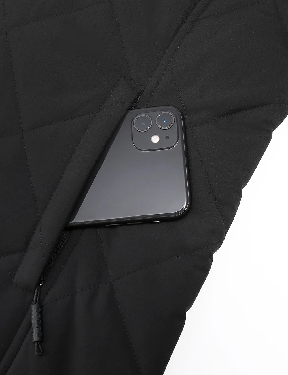 ORORO Heated Women's Heated Quilted Vest - Black - Image 20