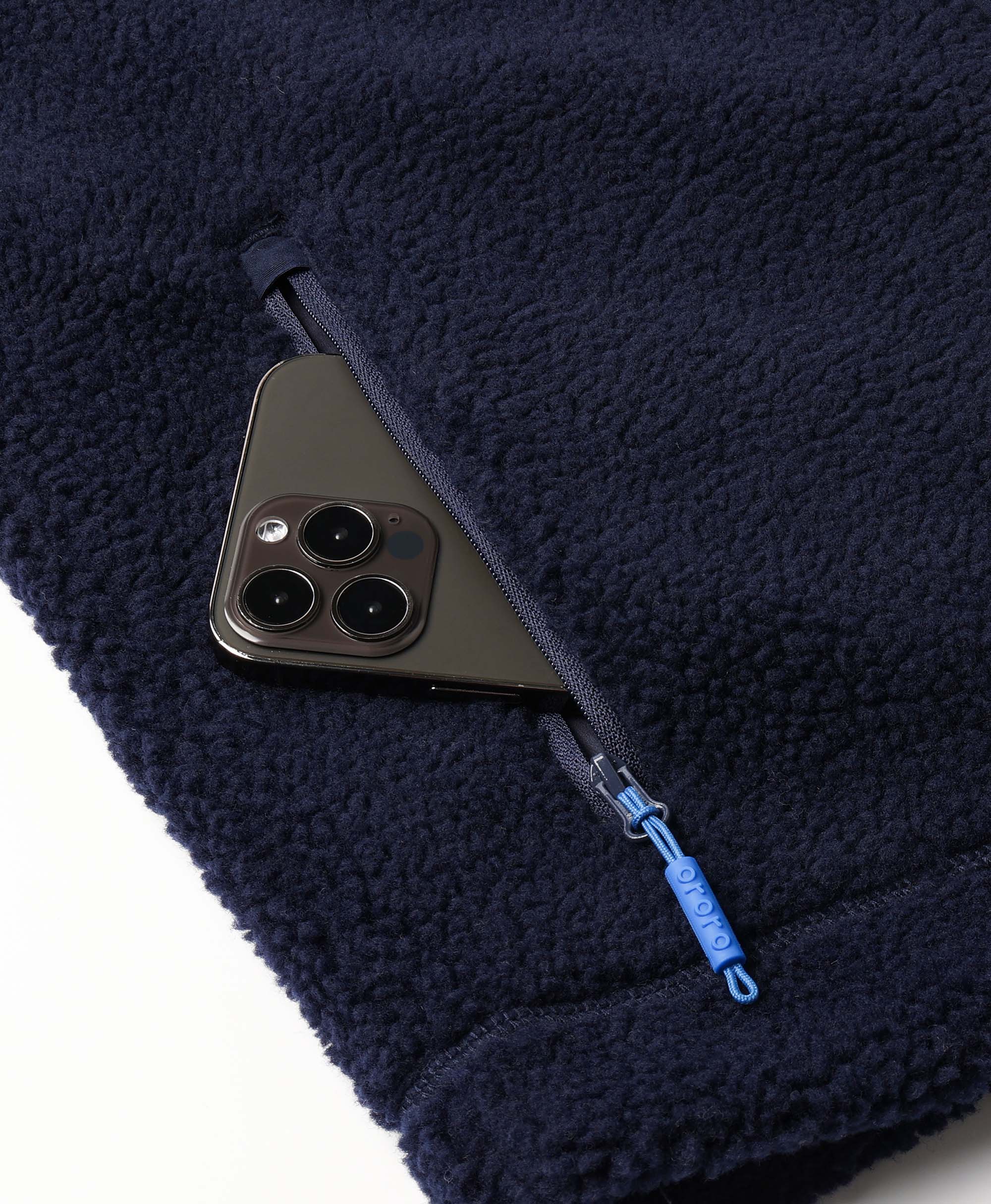 ORORO Heated Women's Colorblock Recycled Fleece Heated Jacket (Apparel Only) - Image 16