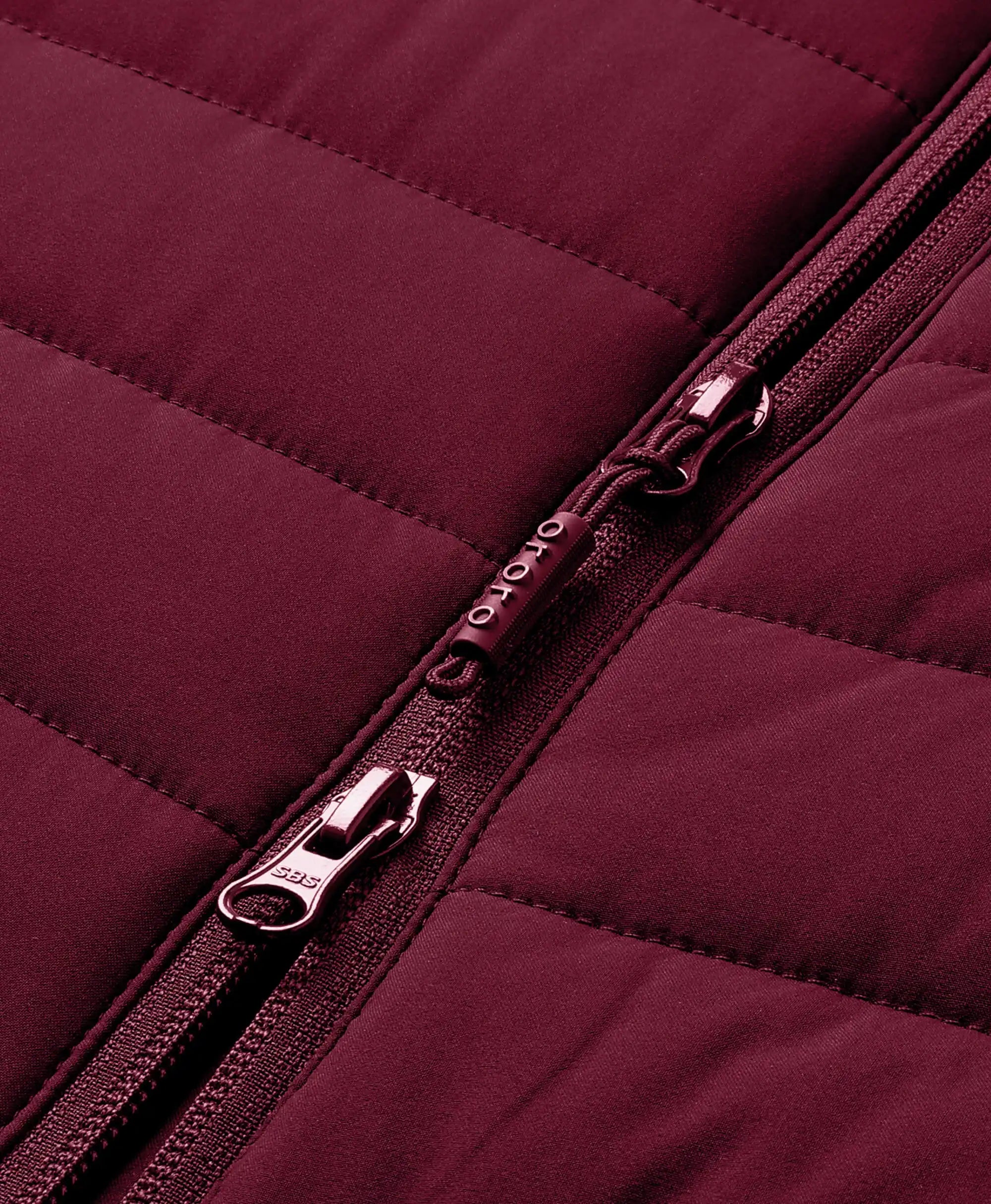 ORORO Heated Tribeca Women's Heated Long Puffer Vest - Image 65
