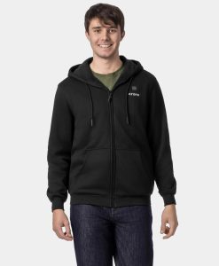 Alternative view of ORORO Heated (Open-box) Element Unisex 4-Zone Fleece Heated Hoodie (Battery Set Not Included)