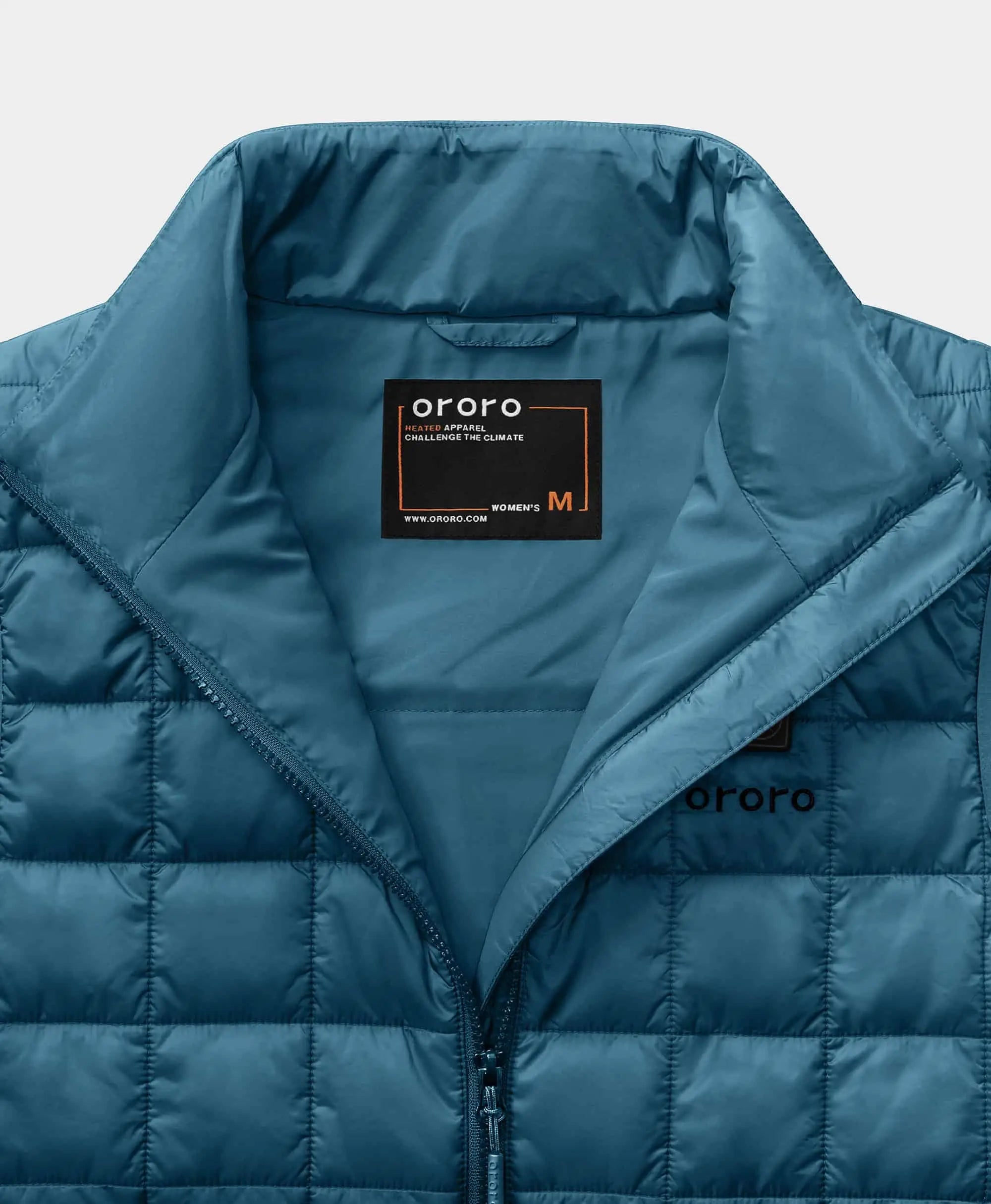 ORORO Heated (Open-box) Prism Men's 4-Zone Heated Quilted Vest (Battery Set Not Included) - Image 12