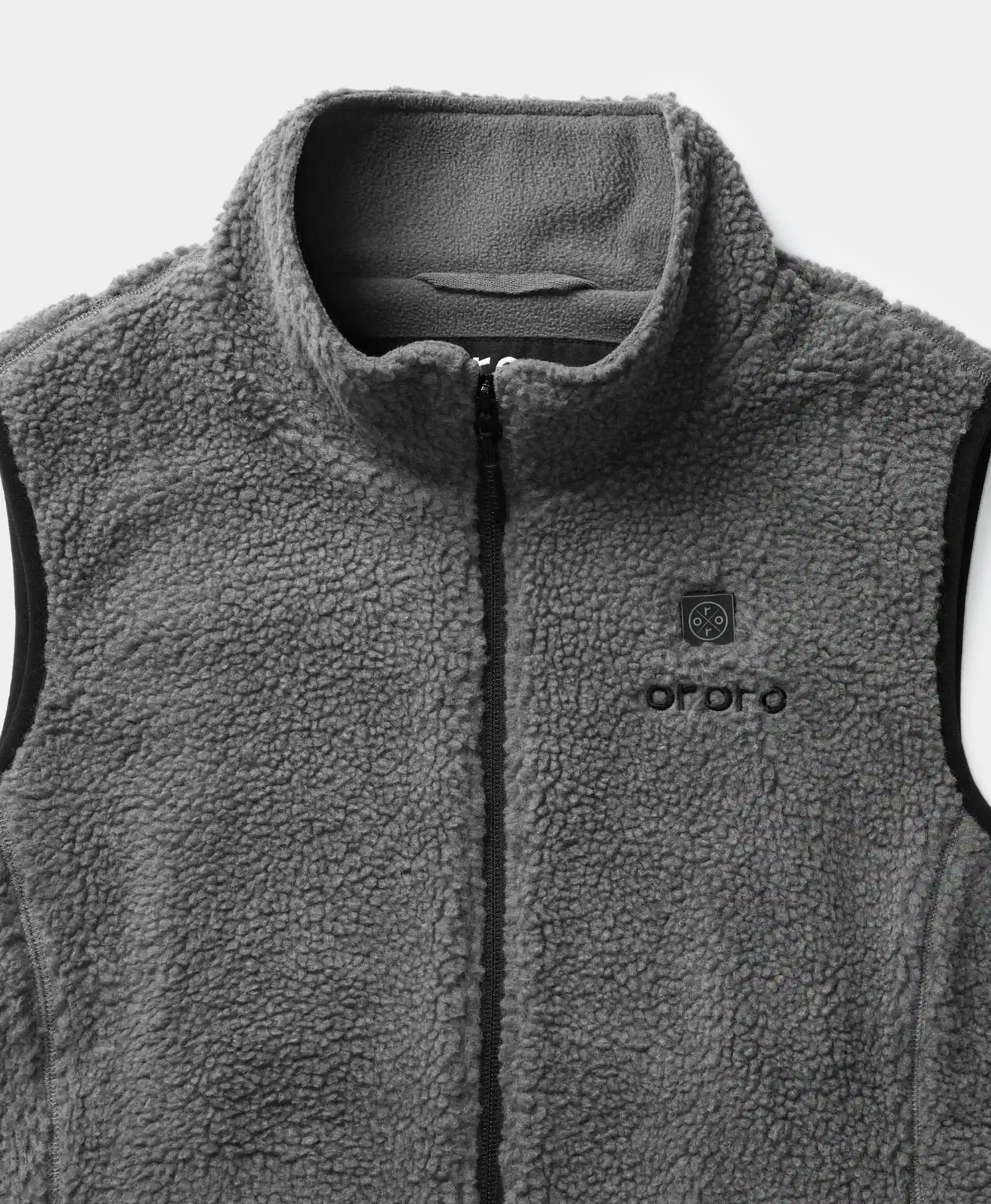 ORORO Heated (Open-box) Women's Heated Recycled Fleece Vest (Battery Set Not Included) - Image 17