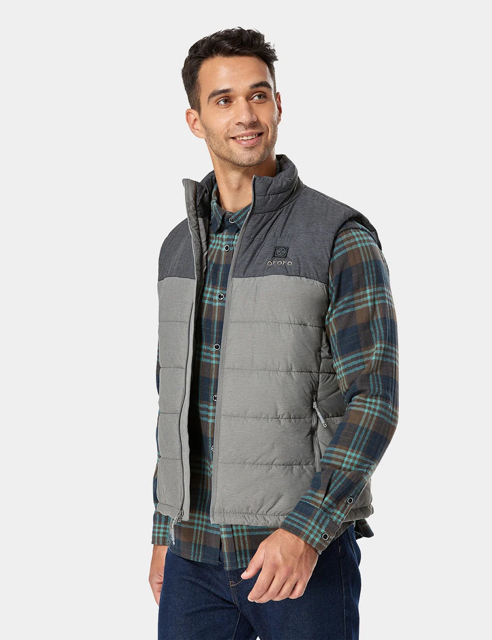 ORORO Heated Men's Classic Heated Vest (Apparel Only) - Image 17