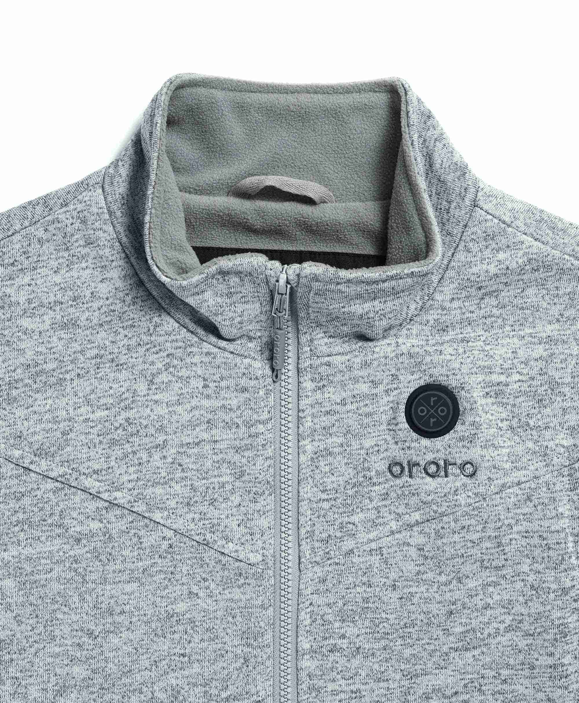 ORORO Heated Women's Heated Fleece Vest - New Colors (ORORO Heated Final Sale) - Image 3