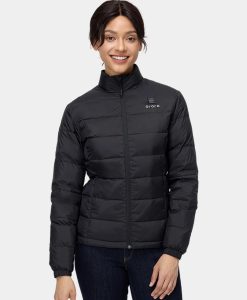 Alternative view of ORORO Heated (Open-box) Women's Heated Puffer Jacket  (Battery Set Not Included)
