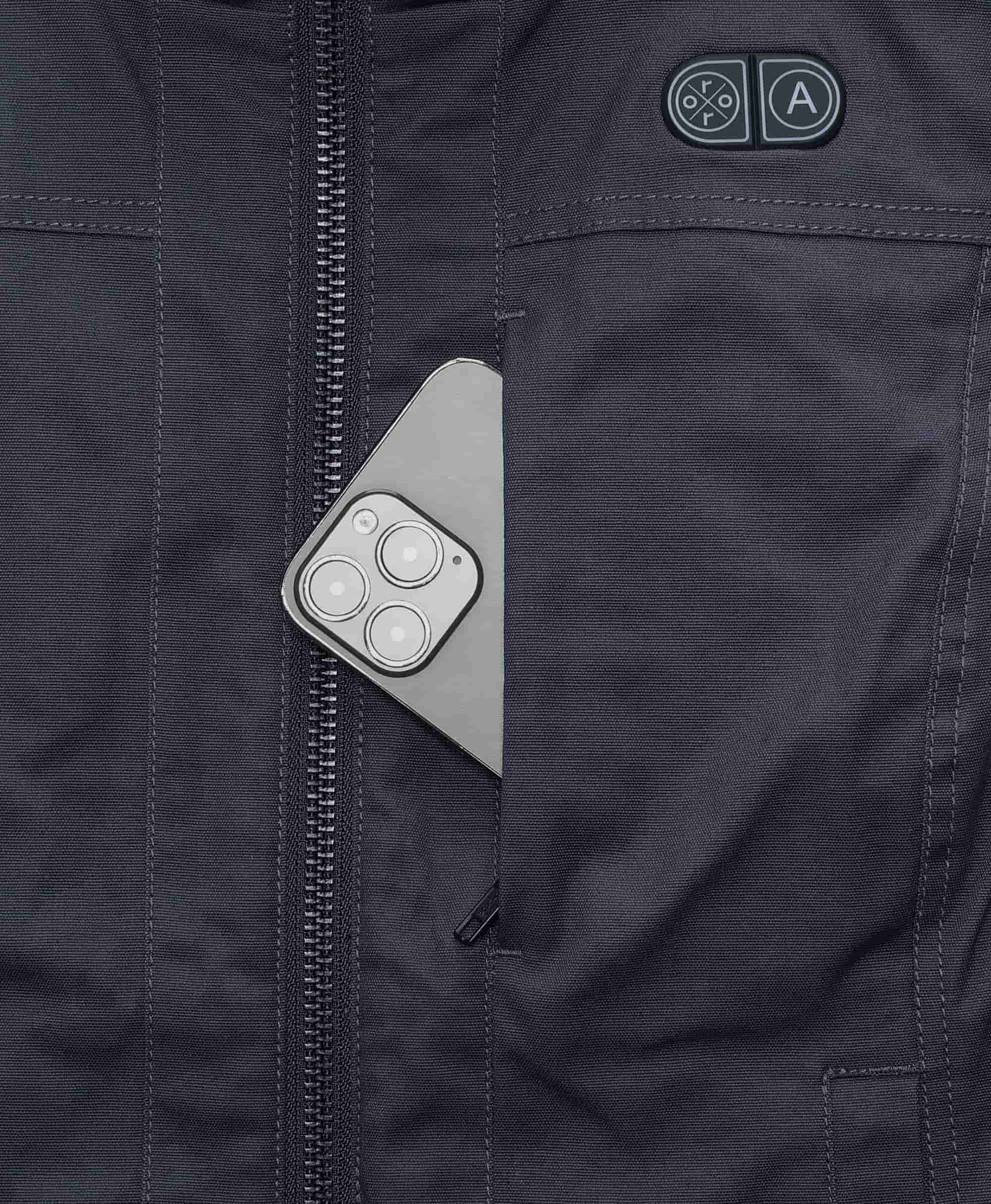 ORORO Heated Cheyenne Women's 5-Zone Dual-Control Heated Canvas Vest (Apparel Only) - Image 12