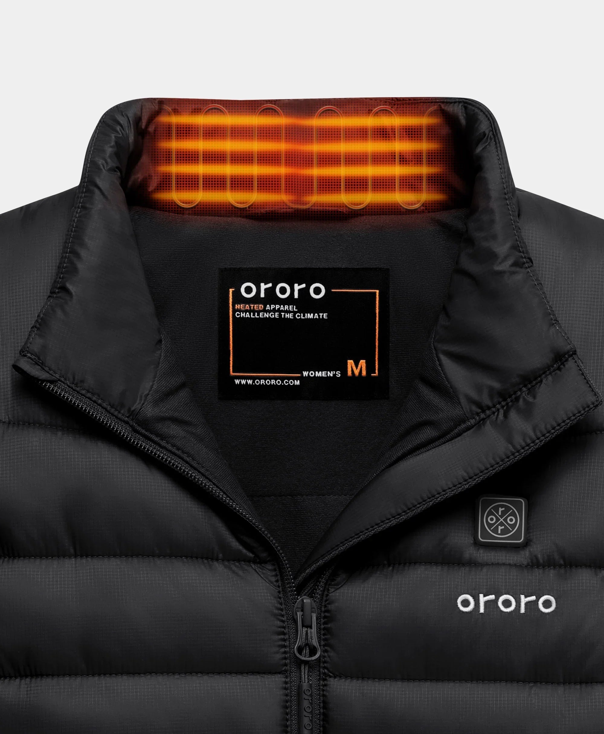 ORORO Heated (Open-box) Women's 5-Zone Classic Evo Heated Vest (Battery Set Not Included) - Image 5