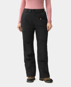 Alternative view of ORORO Heated (Open-box) Monte Rosa Women's Heated Snow Pants(Battery Set Not Included)