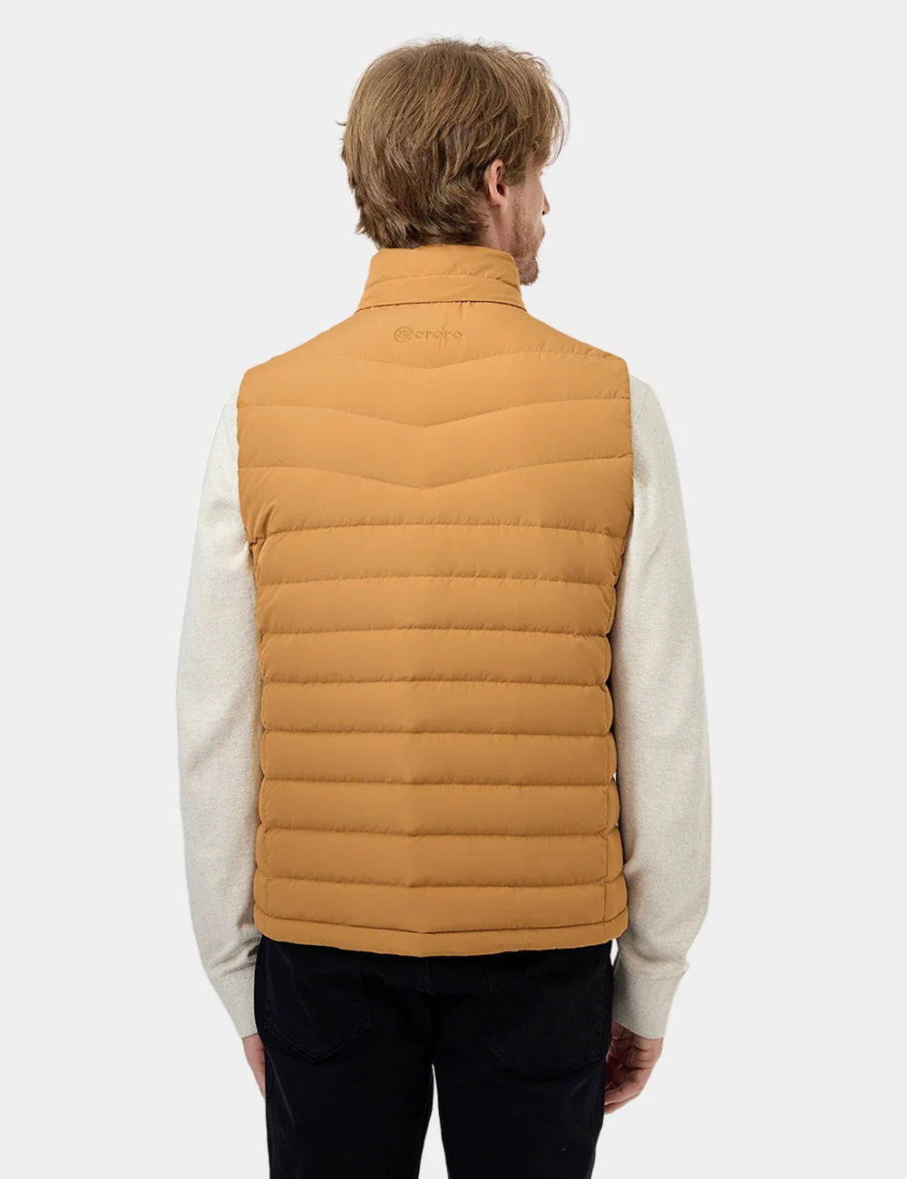 ORORO Heated (Open-box) Men's Heated Lightweight Down Vest (Battery Set Not Included) - Image 33