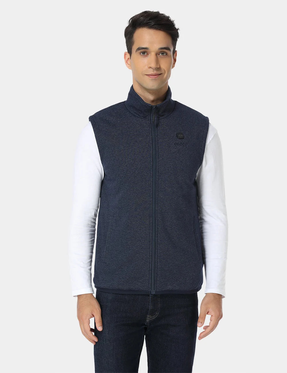 ORORO Heated Men's Heated Fleece Vest (Apparel Only) (ORORO Heated Final Sale) - Image 10