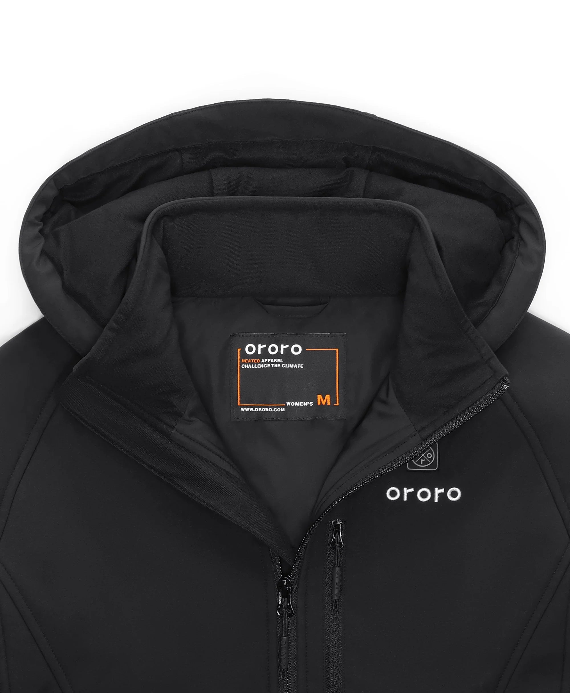 ORORO Heated Paragon Women's Heated Jacket - Black - Image 7