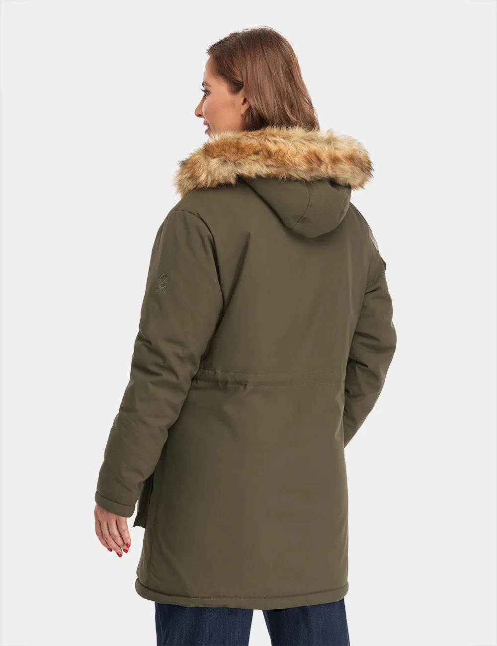 ORORO Heated (Open-box) Women's Heated Thermolite® Parka (4 Heating Zones) (Battery Set Not Included) - Image 17