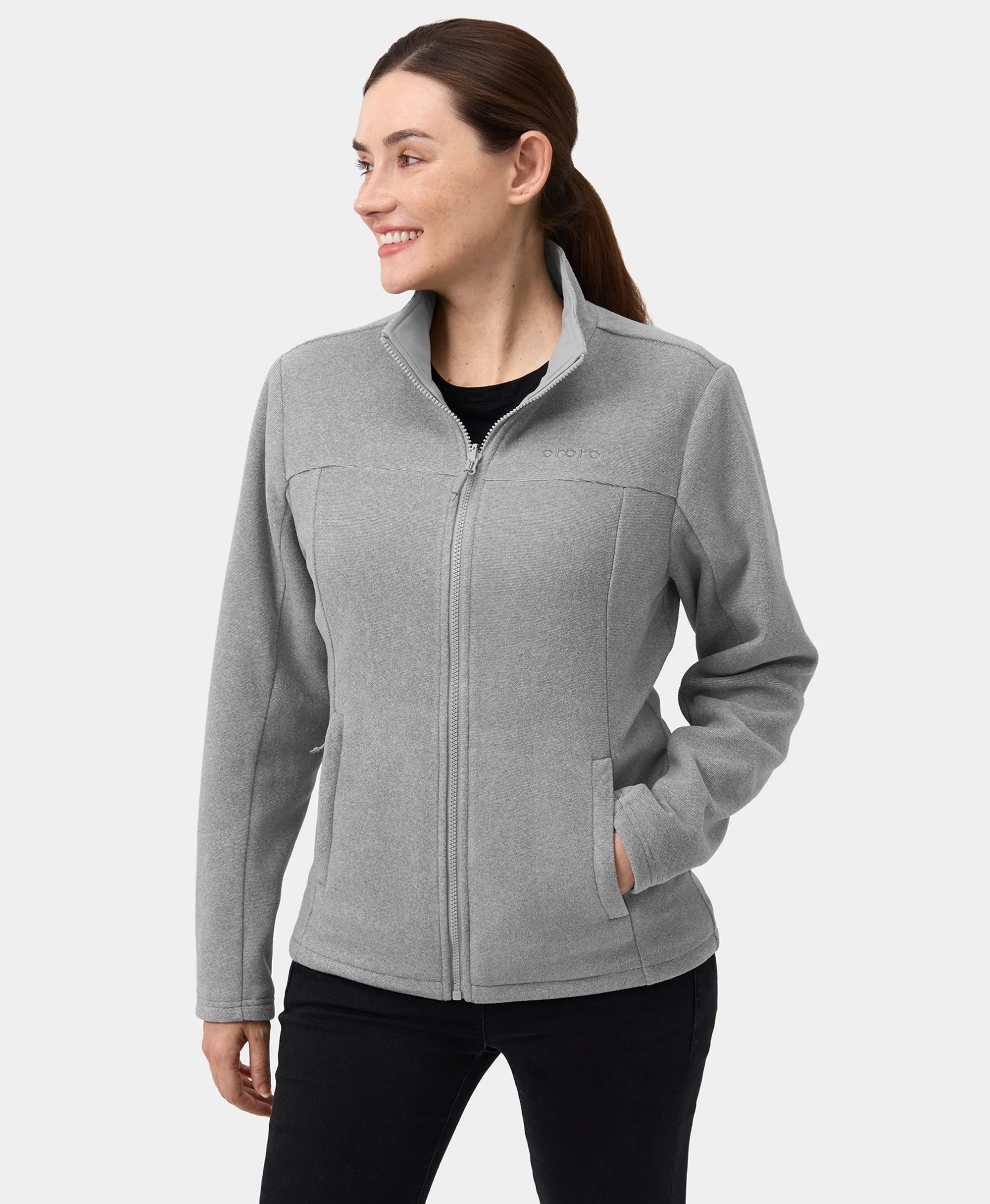 ORORO Heated (Open-box) River Ridge Women's Heated Fleece Liner Jacket (Battery Set Not Included) - Image 36