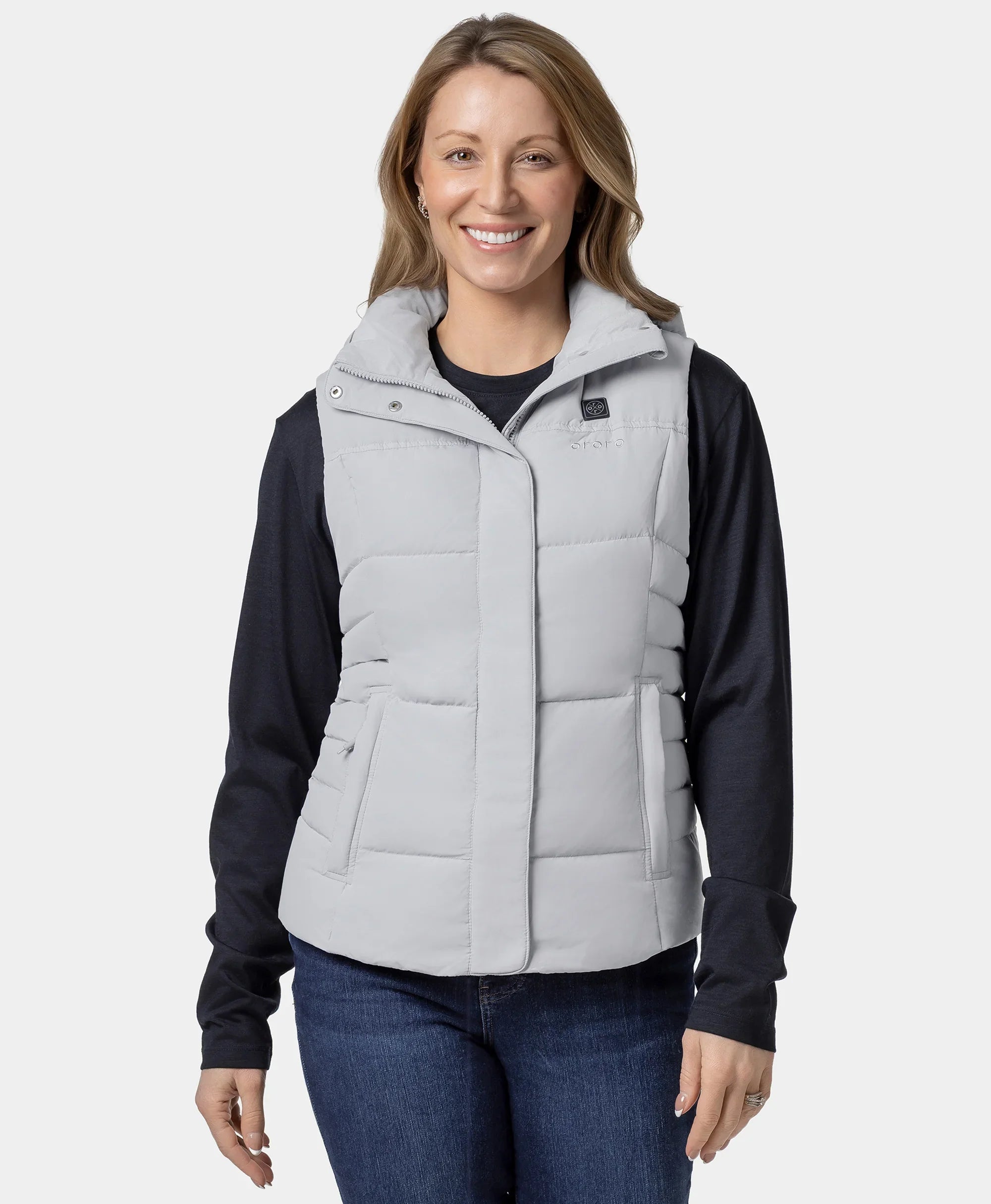 ORORO Heated Women's Heated Down Vest (800-Fill)