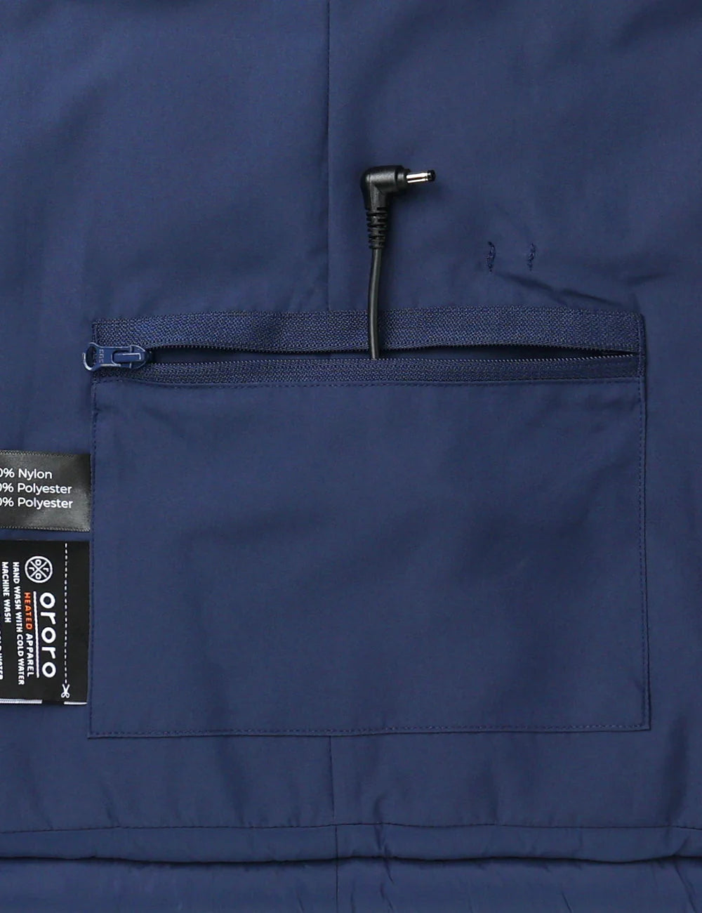 ORORO Heated Men's Classic Heated Vest (Apparel Only) - Image 38