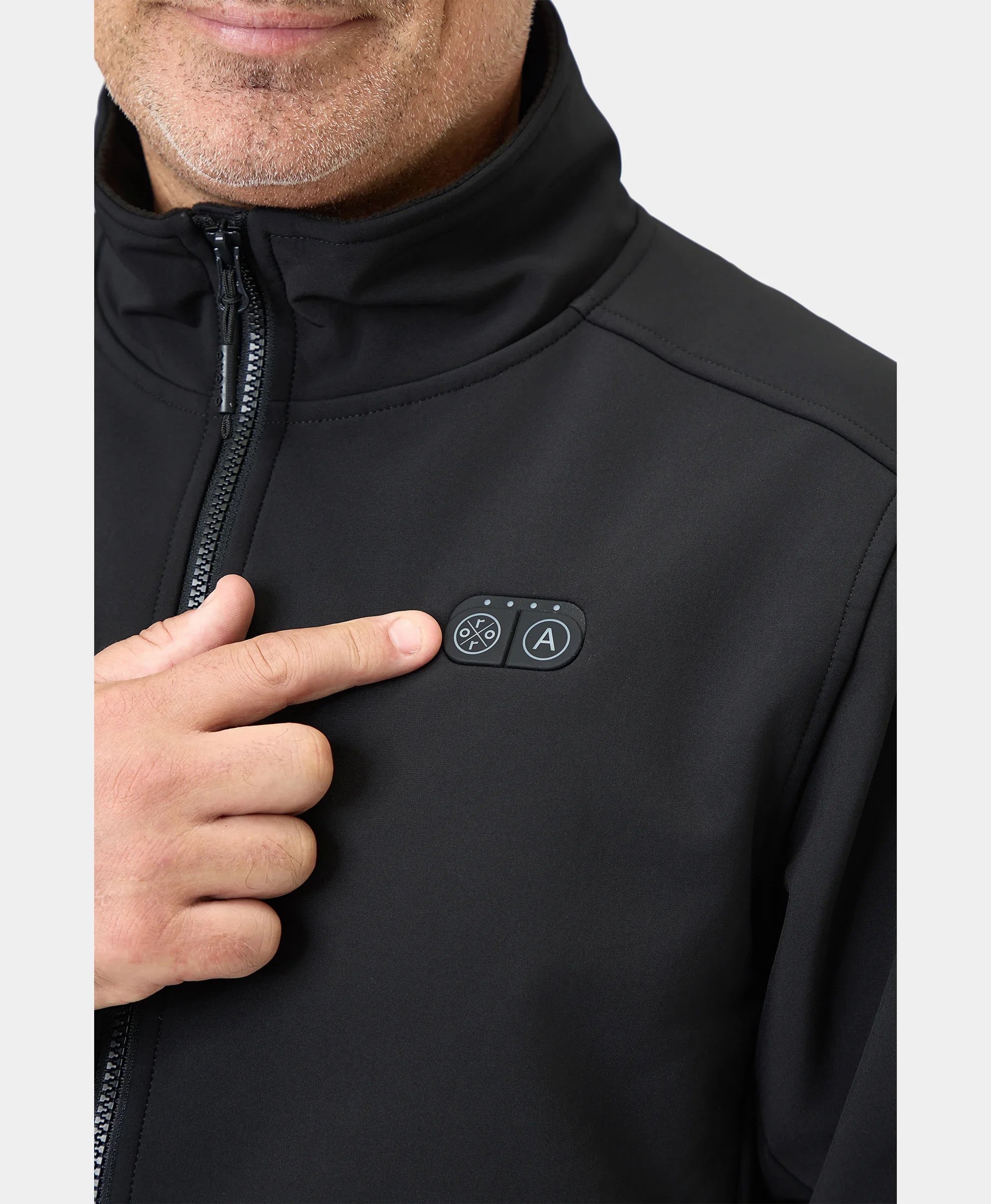 ORORO Heated Maverick ORORO Heated SureWarm® Men's 6-Zone Dual-Control Heated Softshell Jacket - Image 12