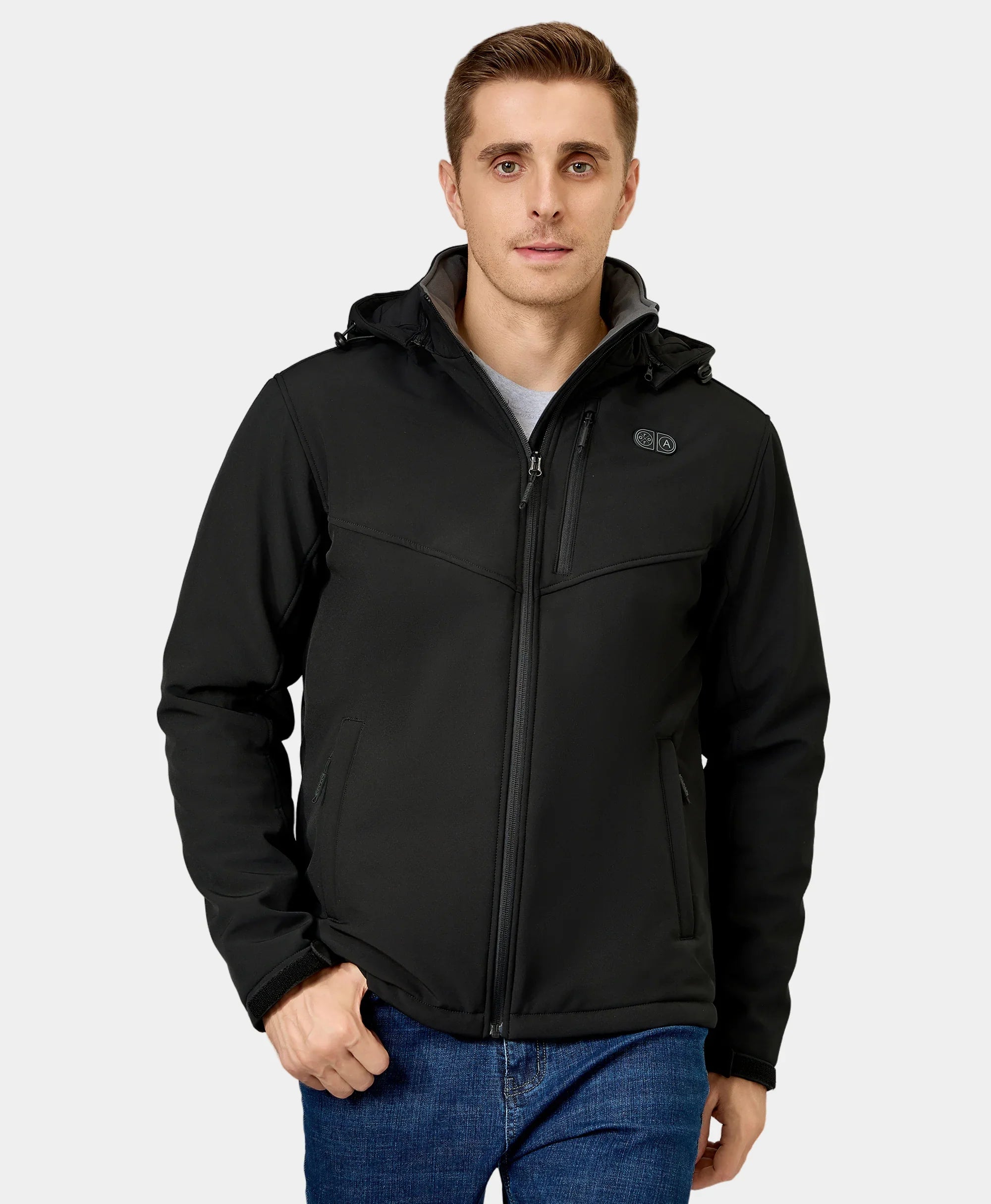 ORORO Heated (Open-box) Men's Heated Dual Control Jacket with 5 Heating Zones (Chest Heating) (Battery Set Not Included) - Image 27