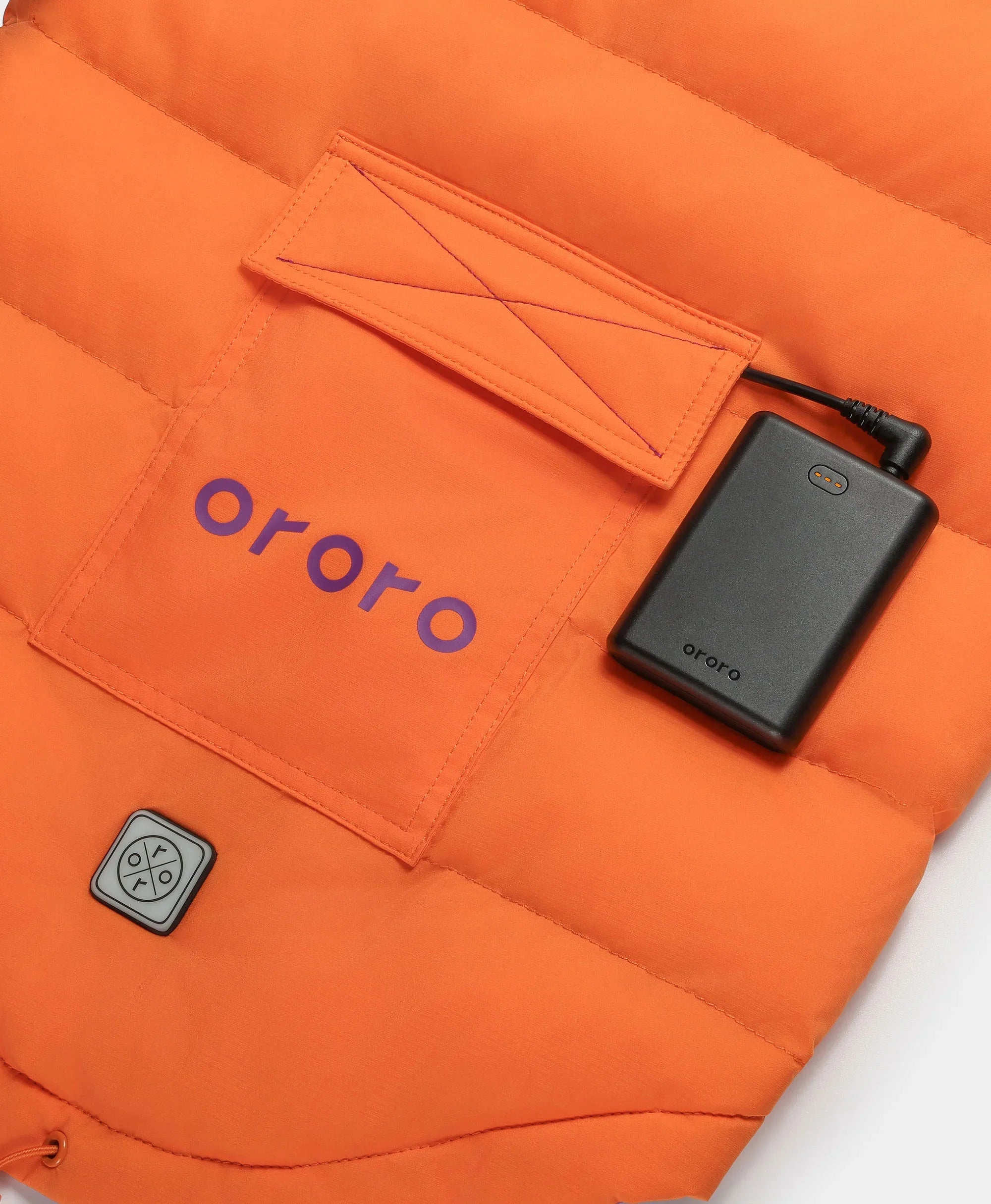 ORORO Heated Snøwoof 3-Zone Heated Dog Puffer Vest - Image 48