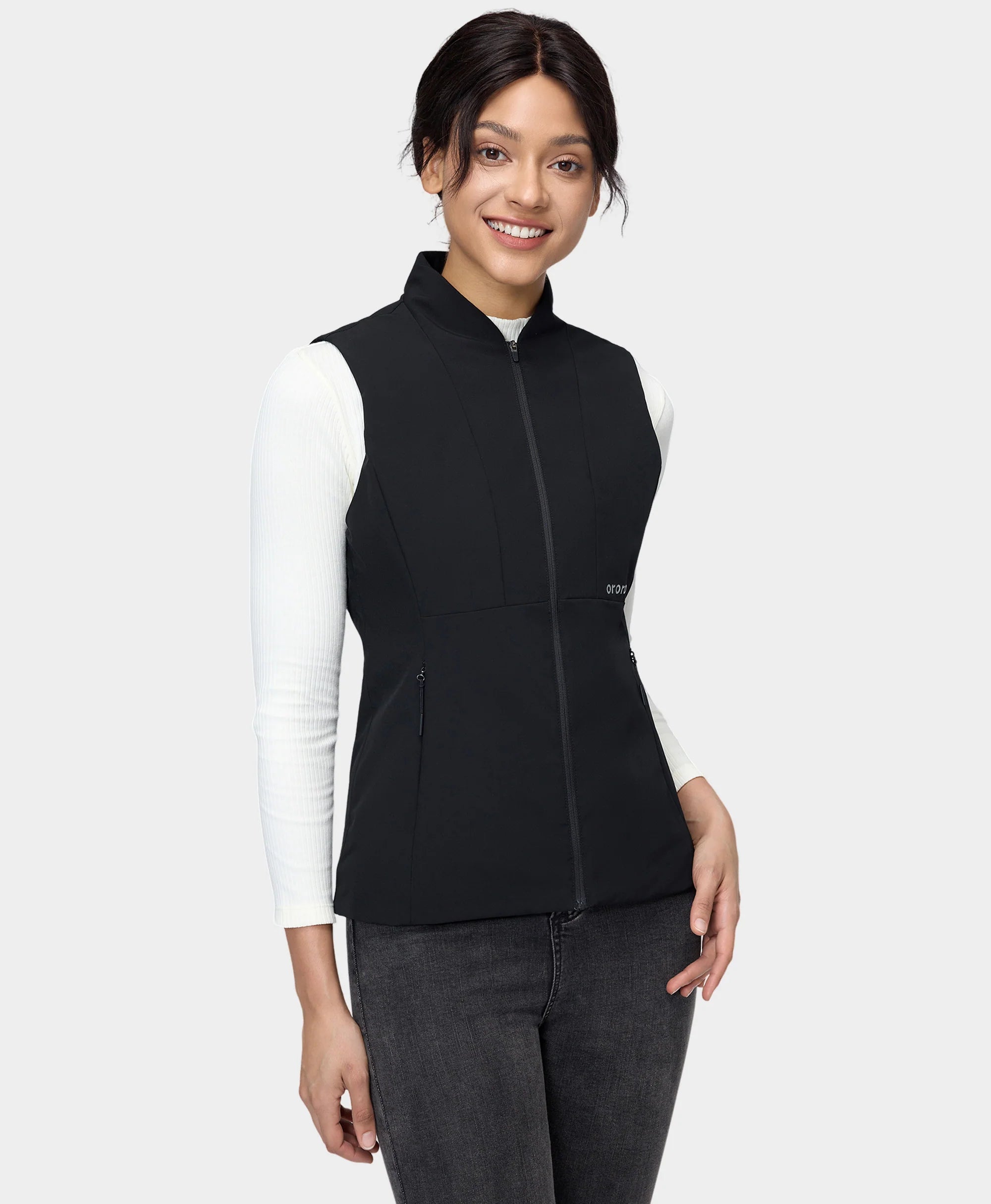 ORORO Heated Women's Heated PrimaLoft® Golf Vest - Image 4