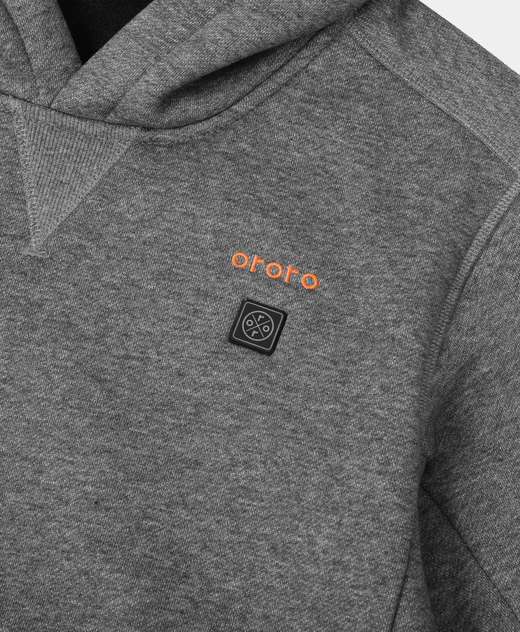 ORORO Heated Kids' 4-Zone Heated Pullover Hoodie - Image 23