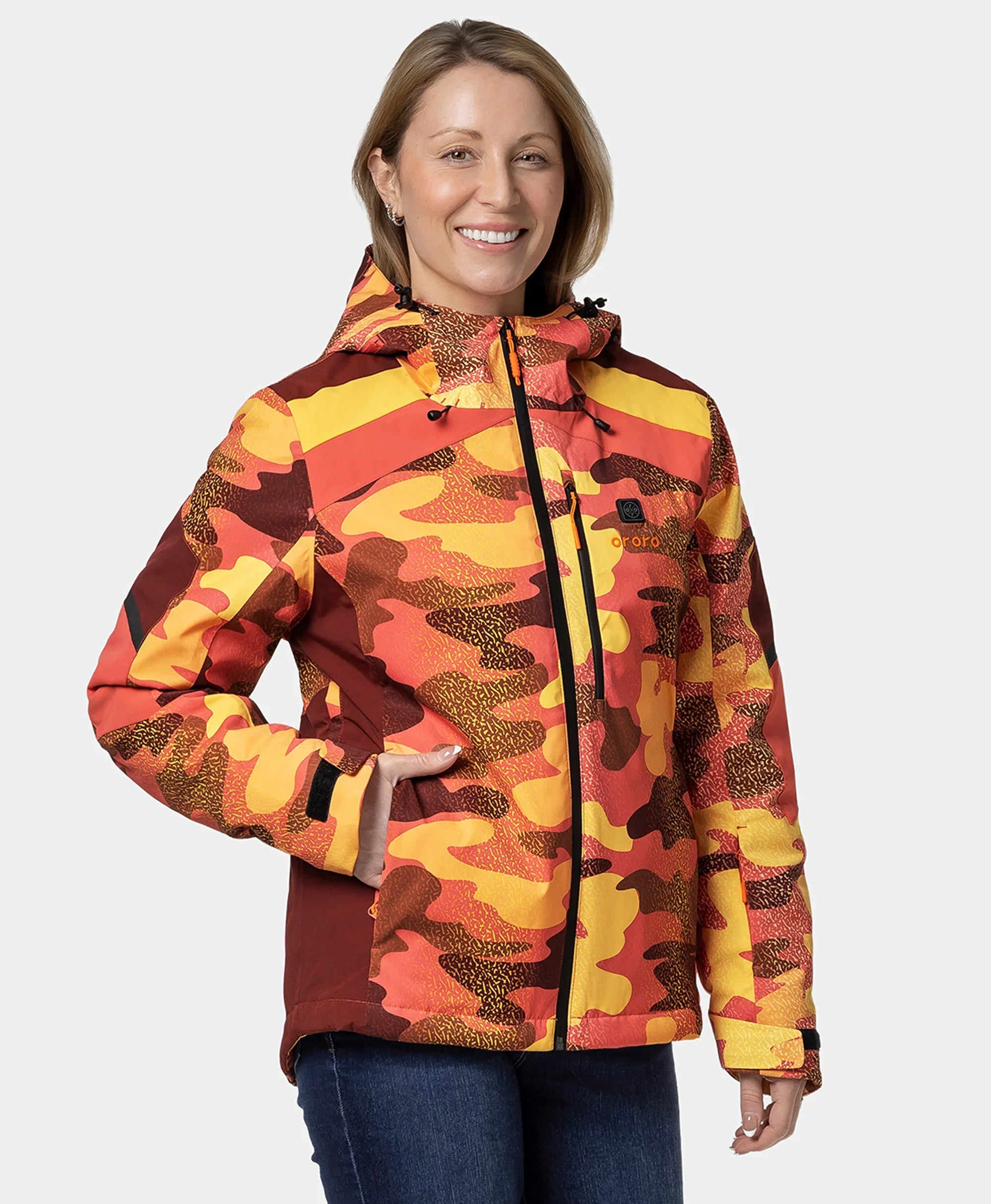 ORORO Heated St. Moritz Women's Heated Snow Jacket (ORORO Heated Final Sale) - Image 4
