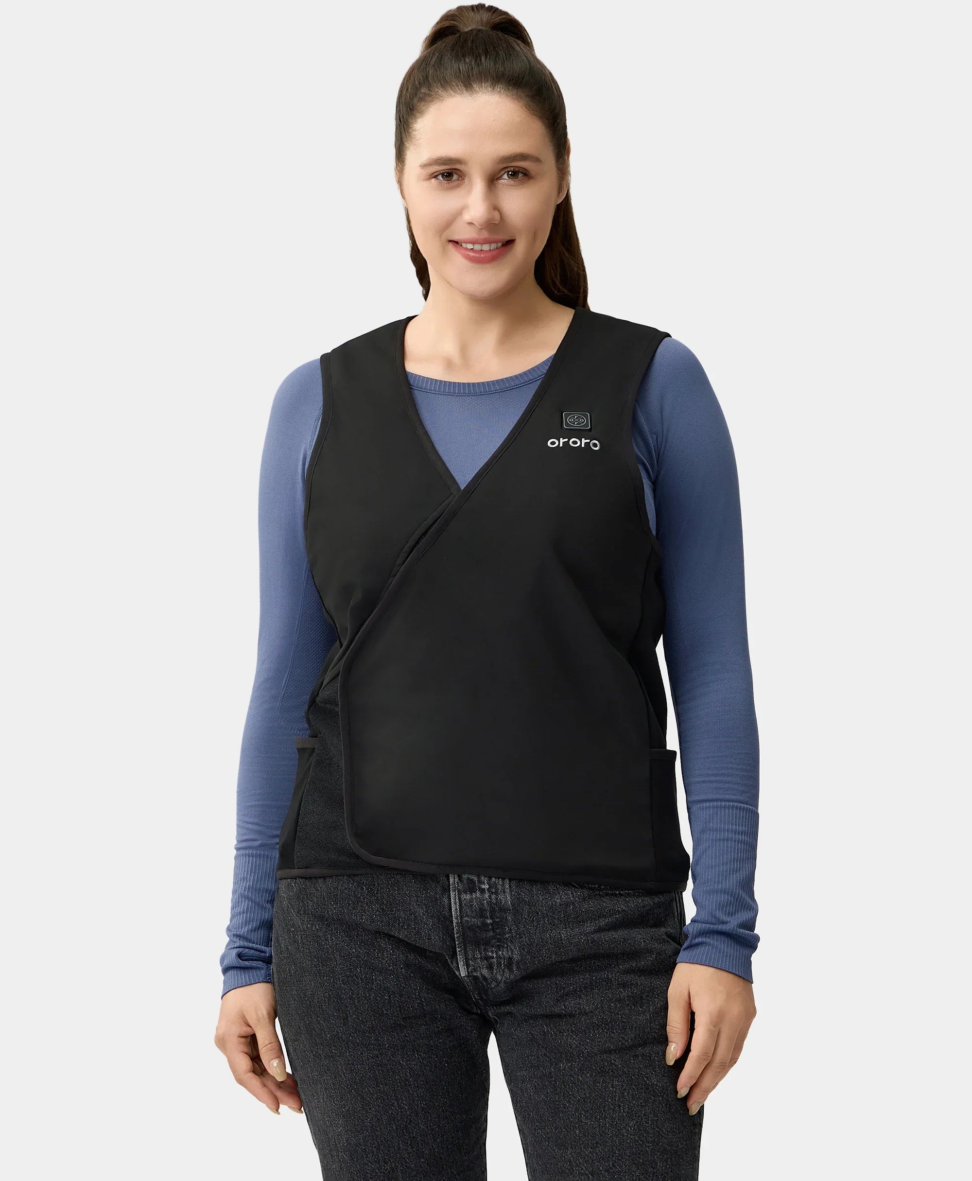 ORORO Heated (Open-box) Vanguard Unisex Ultralight Adjustable Heated Liner Vest (Battery Set Not Included) - Image 7