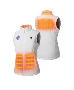 Alternative view of ORORO Heated Women’s Junior 4-Zone Heated Quilted Vest – American Kennel Club® Edition