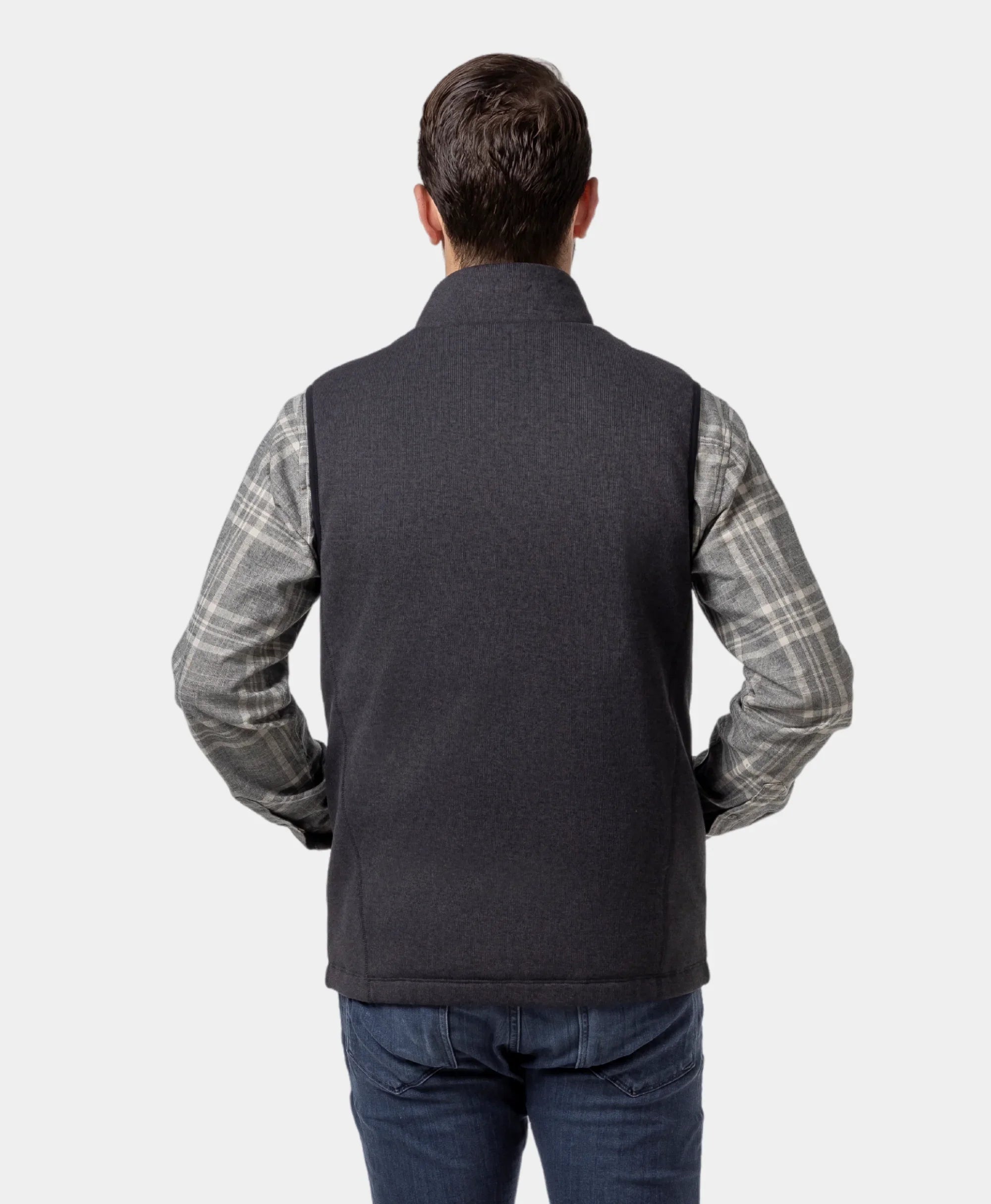 ORORO Heated ORORO Heated x OpenHeat OH-1 Men’s Heated Recycled Fleece Vest (w/ Type-C Power Port) - Image 11