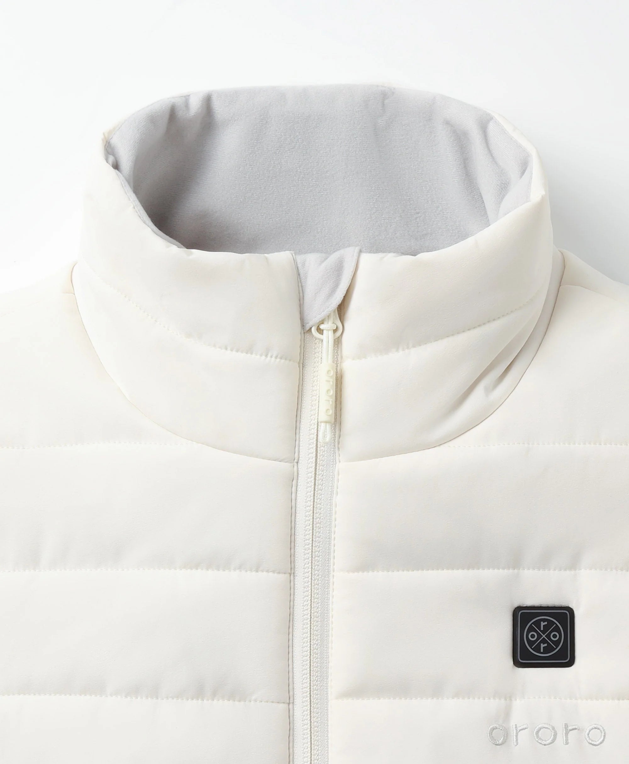 ORORO Heated Tribeca Women's Heated Long Puffer Vest (Apparel Only) - Image 56