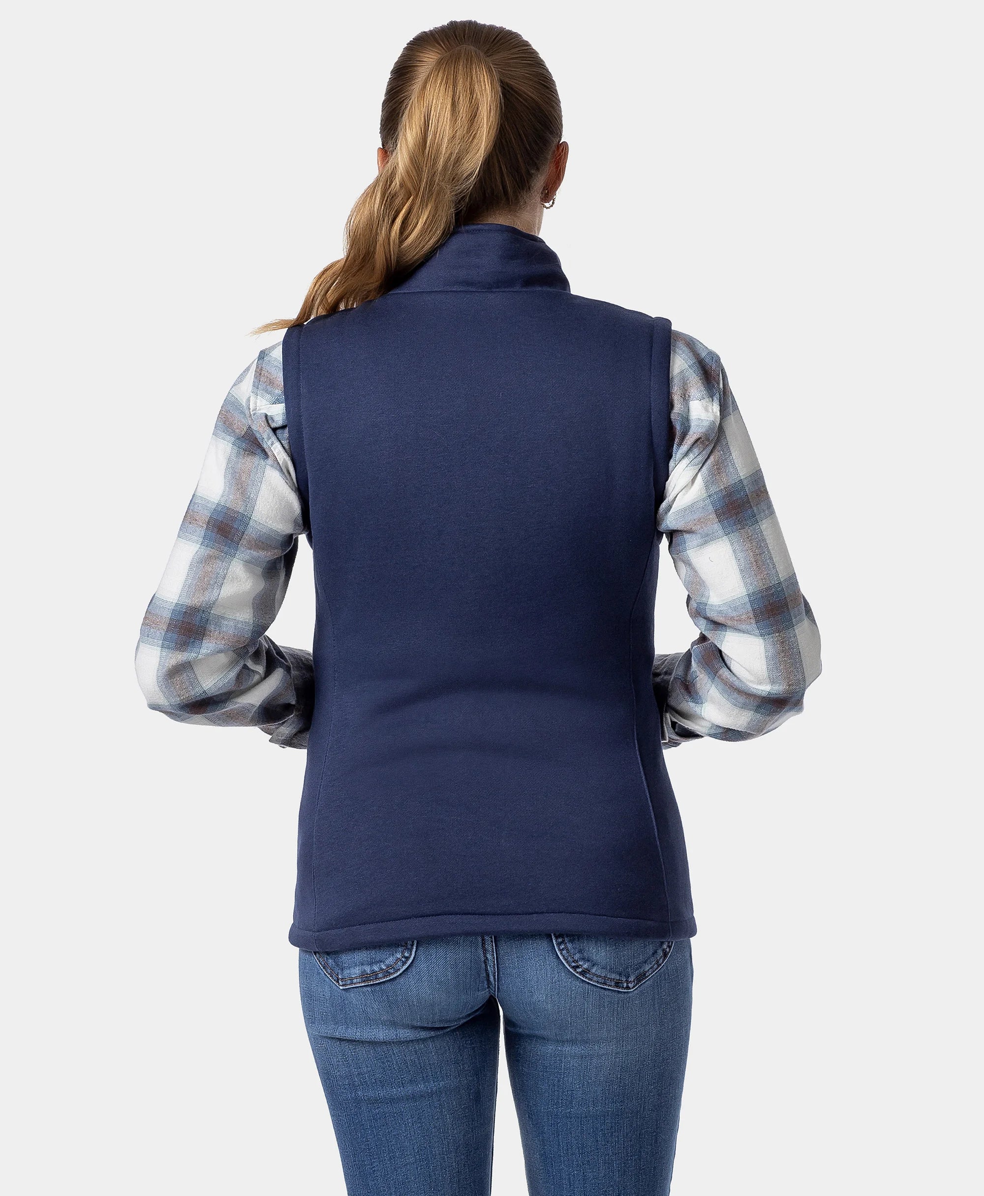 ORORO Heated Women's Heated Fleece Vest - Image 26