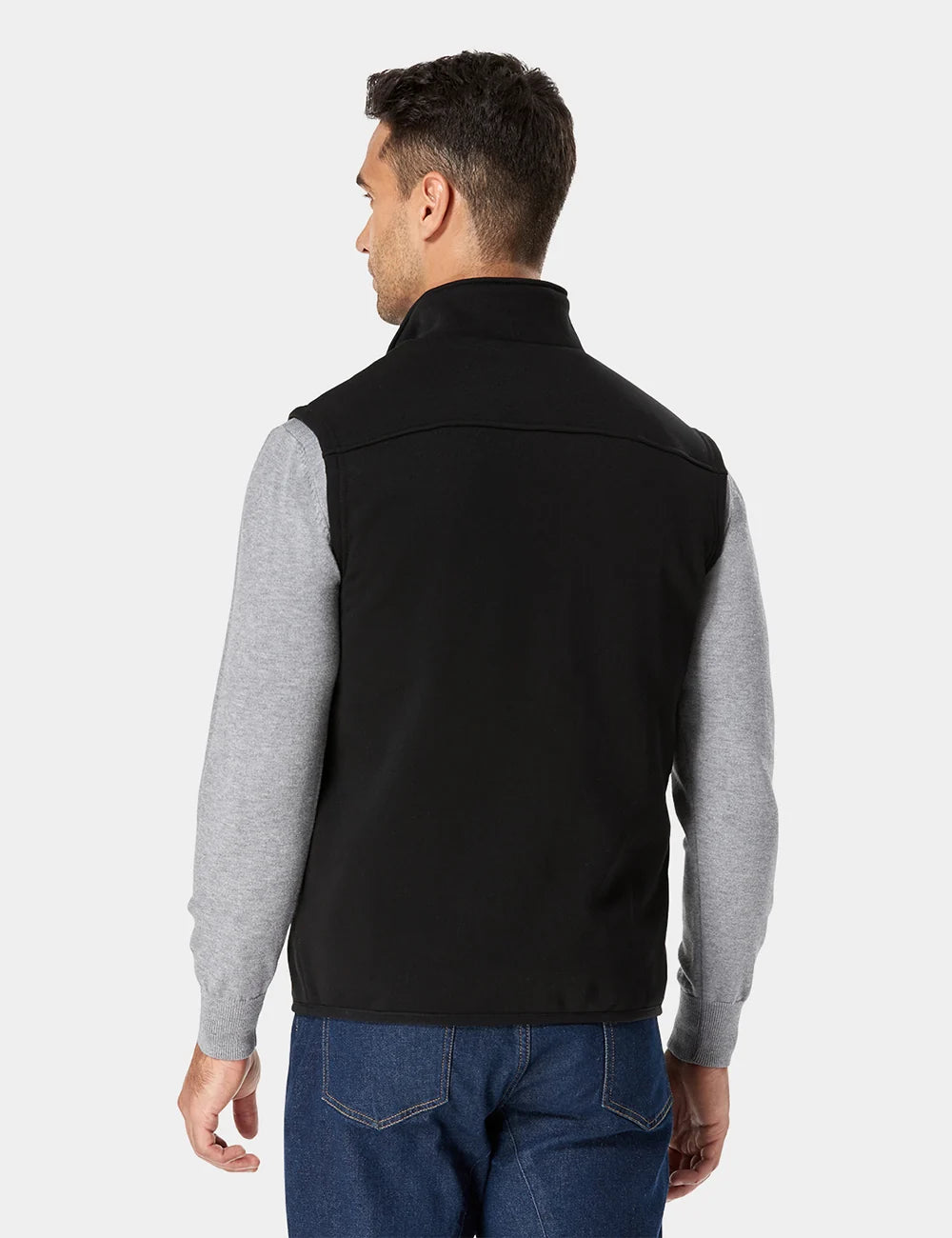 ORORO Heated (Open-box) Men's Heated Fleece Vest (Battery Set Not Included) - Image 4