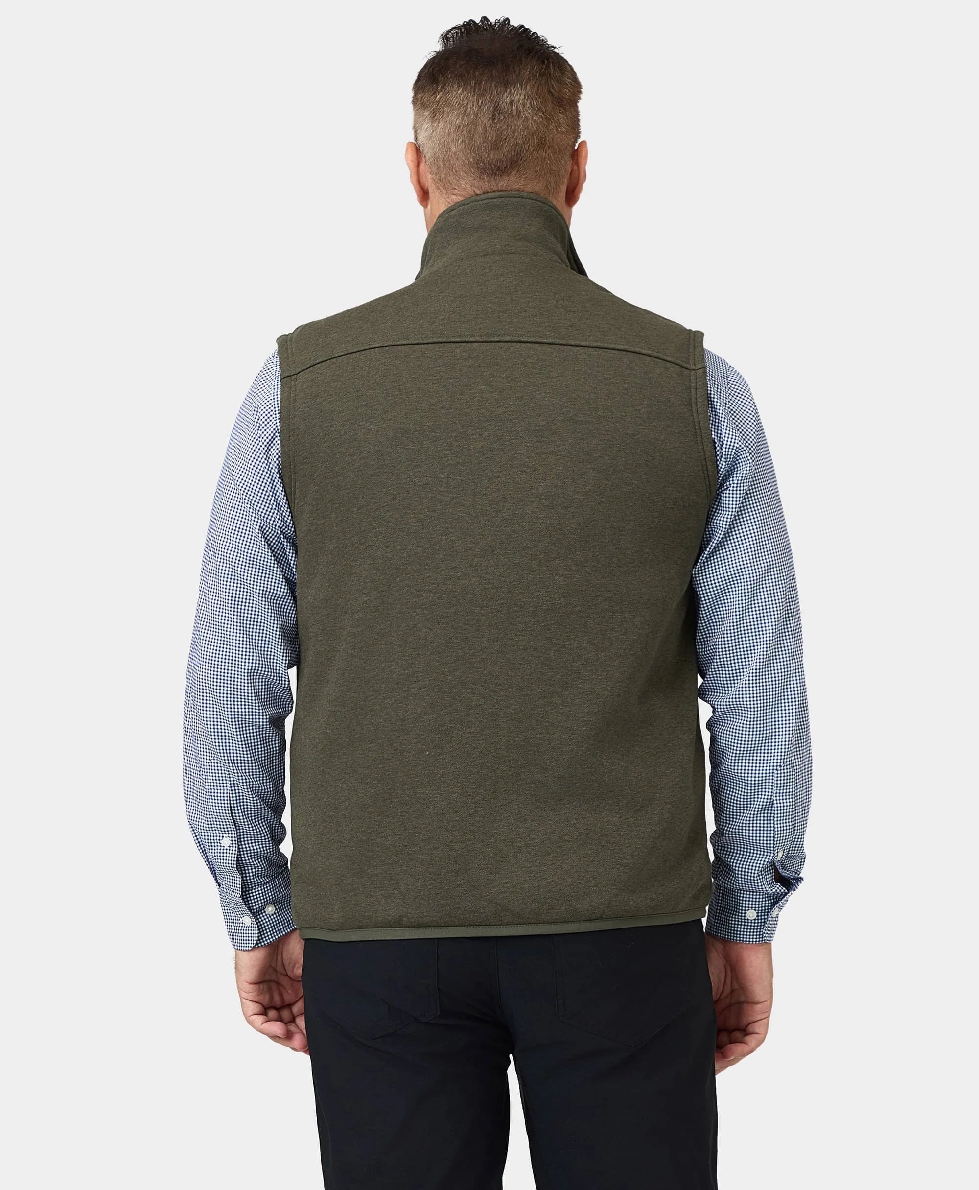 ORORO Heated Men's Heated Fleece Vest - New Colors (ORORO Heated Final Sale) - Image 32